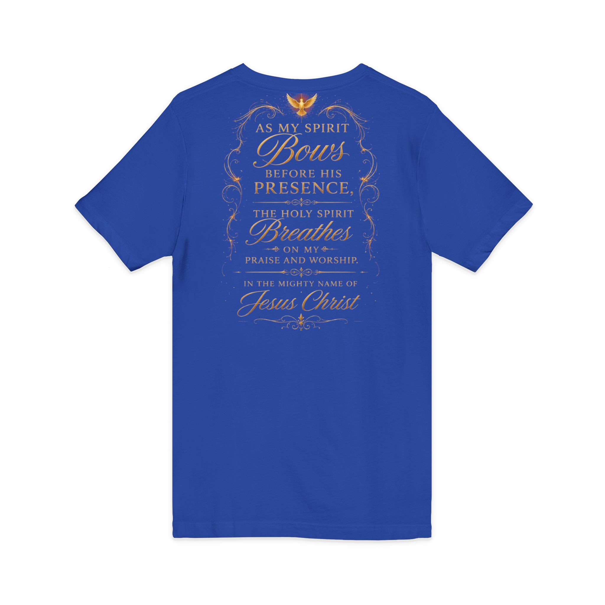 Born to carry heavens Sound V-Neck Tee — Inspirational Christian Faith T‑Shirt - Image 12
