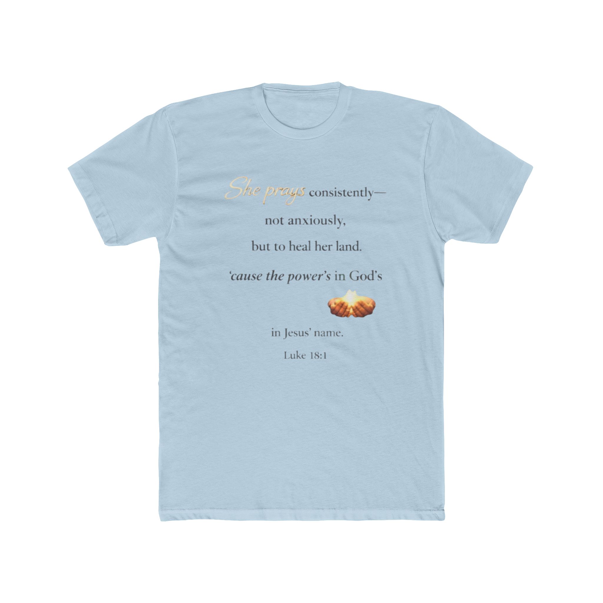 She Prays crew Tee - Image 5