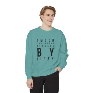 Blessed By Jireh Sweatshirt — Faith-Inspired 'Endlessly Blessed' Graphic Crewneck