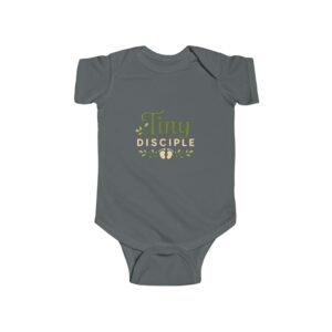Infant Bodysuit - "Tiny Disciple" Christian Baby Onesie (Luke 2:52 Inspired)