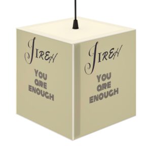 "You Are Enough" Pendant Light