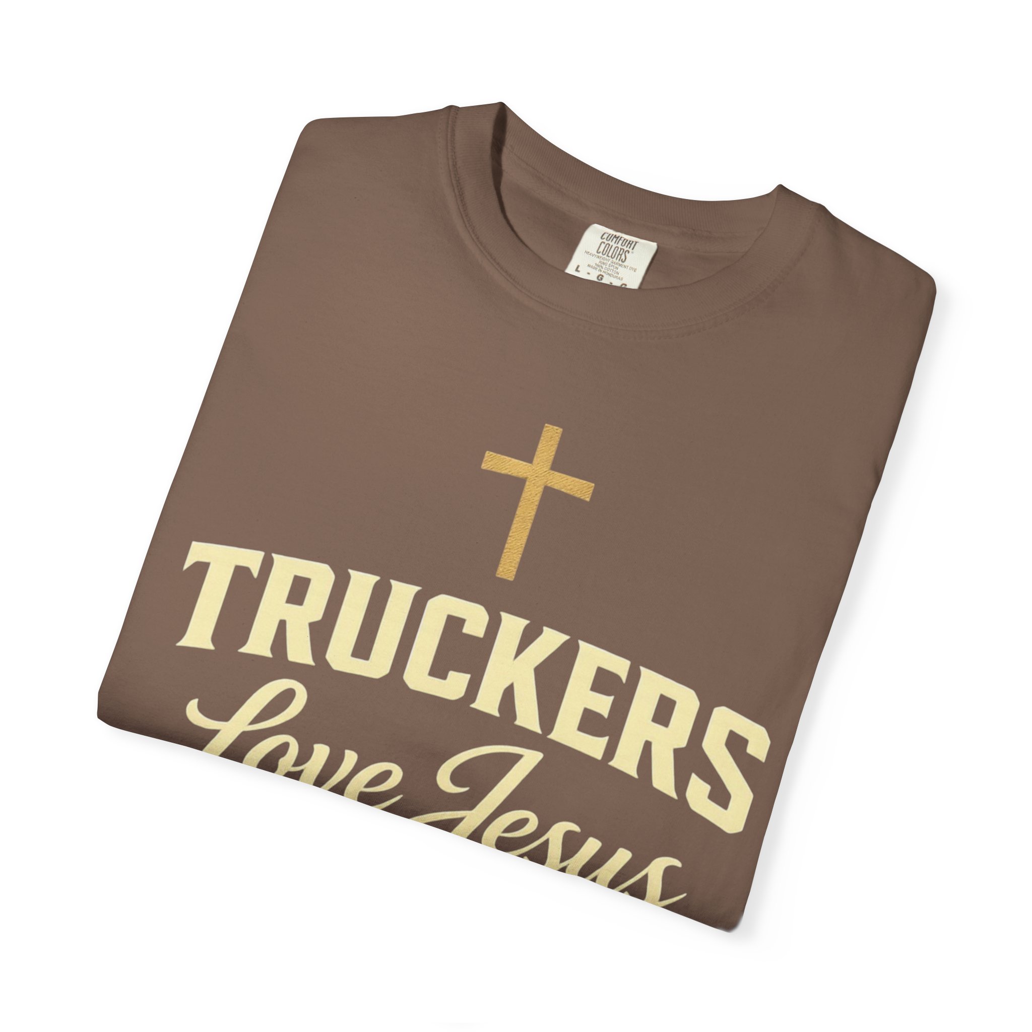 Truckers Love Jesus T-Shirt — Christian Trucker Gospel Tee - Image 8