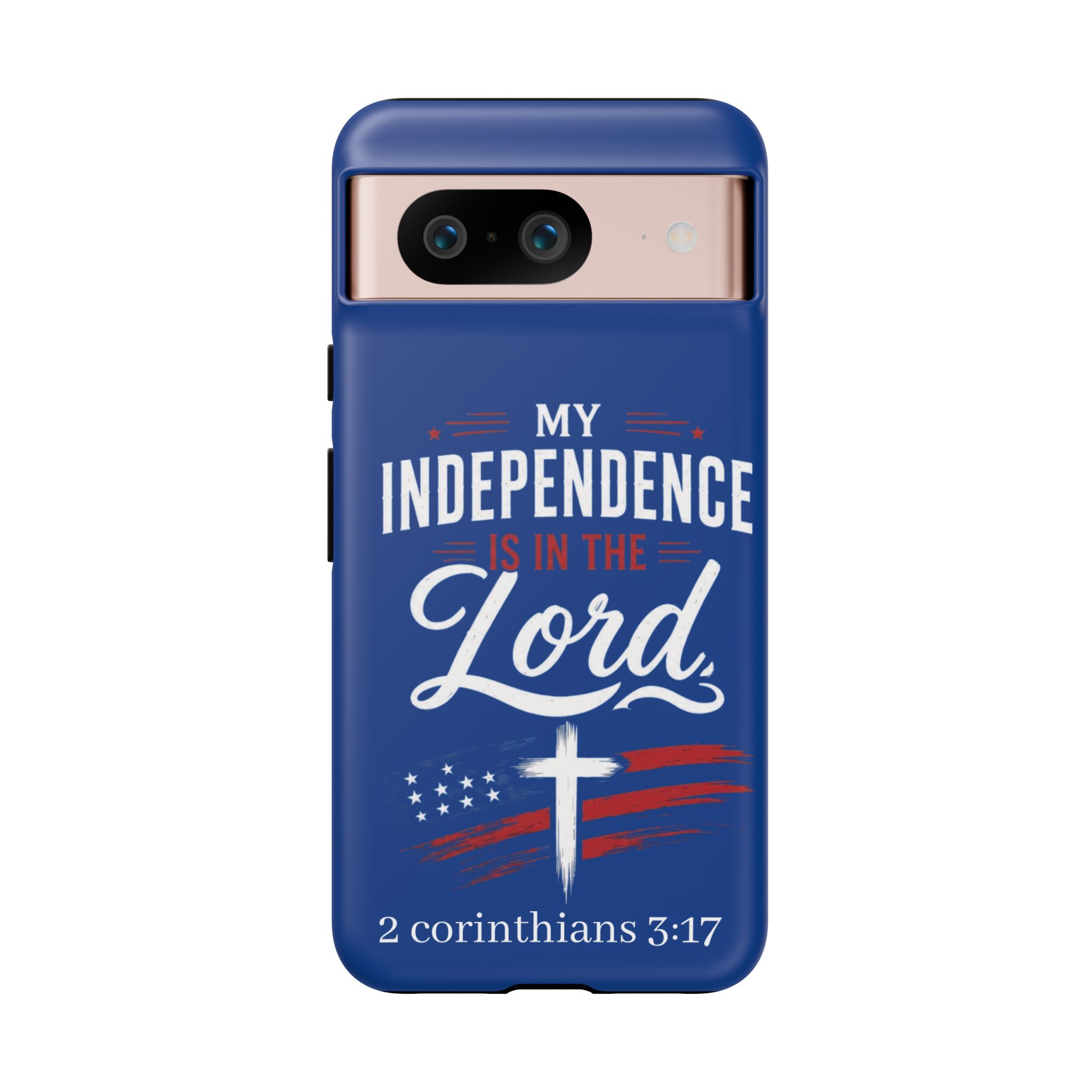 Christian Phone Case — "My Independence Is In The Lord" (2 Corinthians 3:17) - Image 163