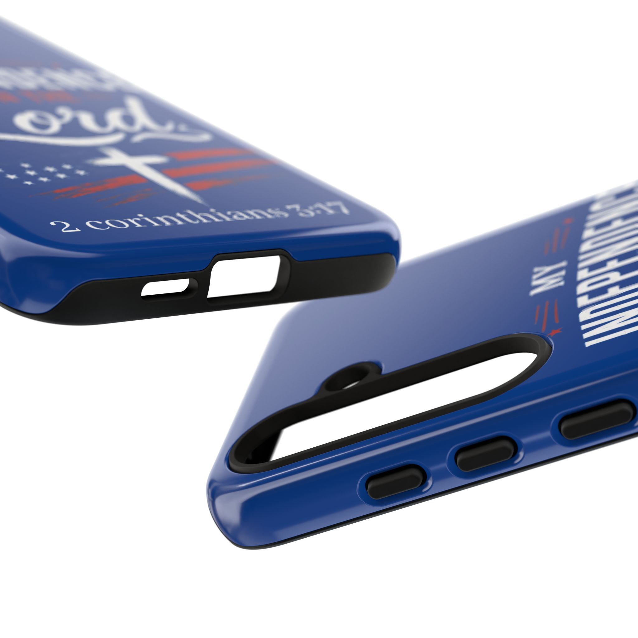 Christian Phone Case — "My Independence Is In The Lord" (2 Corinthians 3:17) - Image 137