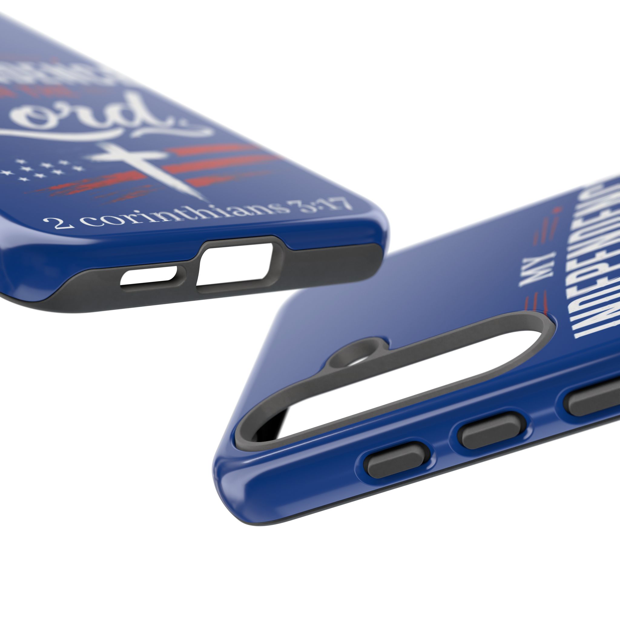 Christian Phone Case — "My Independence Is In The Lord" (2 Corinthians 3:17) - Image 211