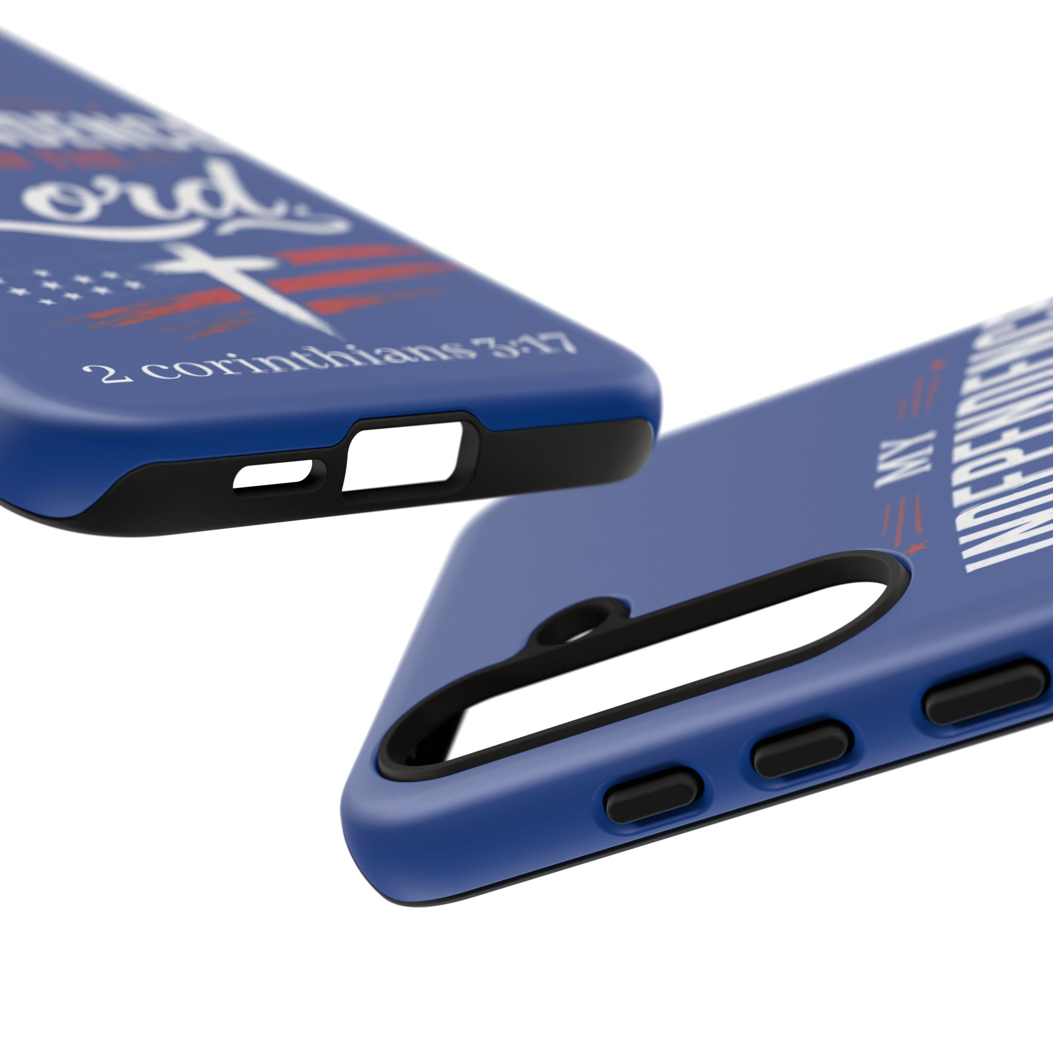 Christian Phone Case — "My Independence Is In The Lord" (2 Corinthians 3:17) - Image 141
