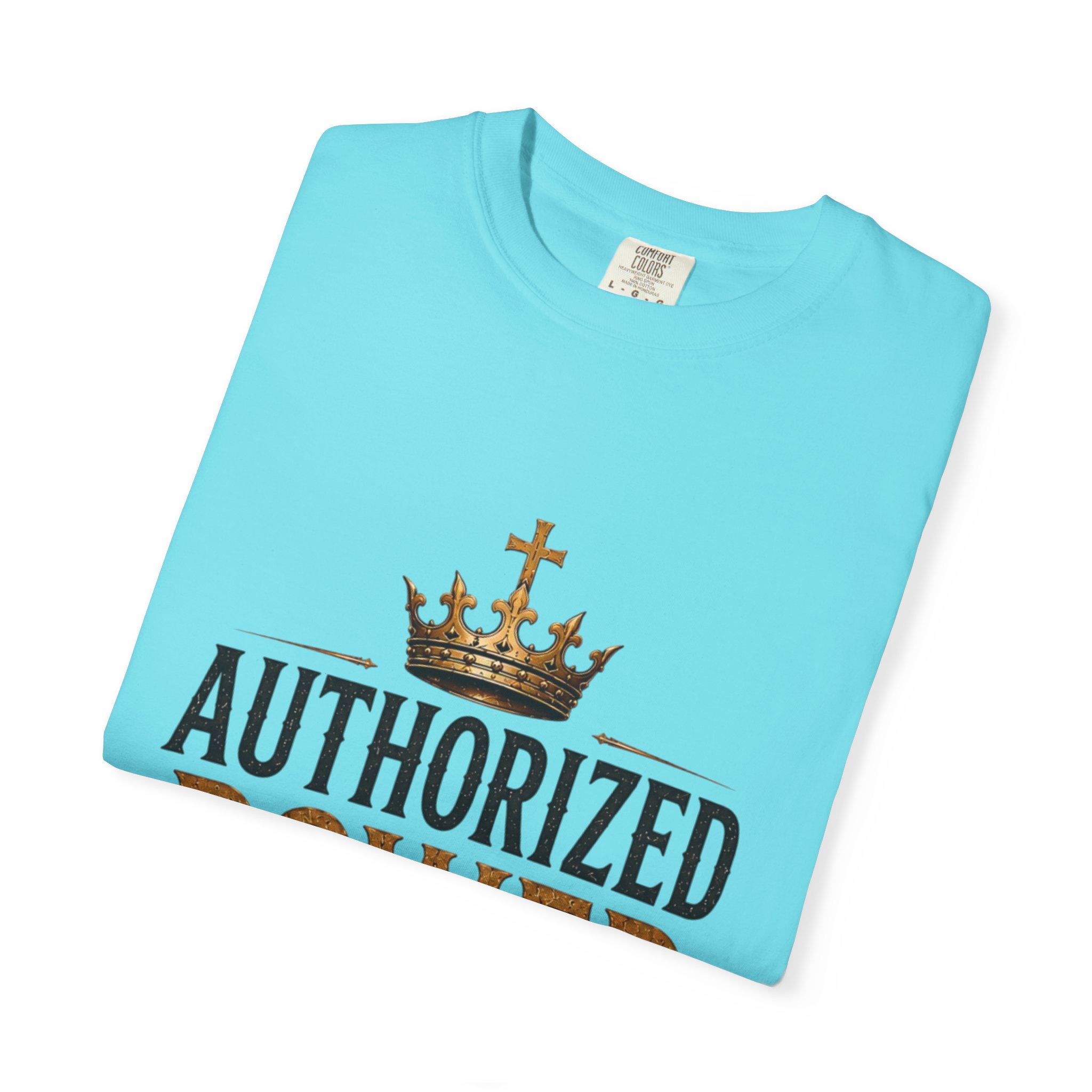 Authorized Power T-Shirt — "Authorized Power" Luke 10:19 Christian Faith Tee - Image 101