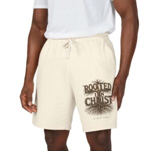 Men’s  Rooted Garment-Dyed Lightweight Fleece Sweat Shorts