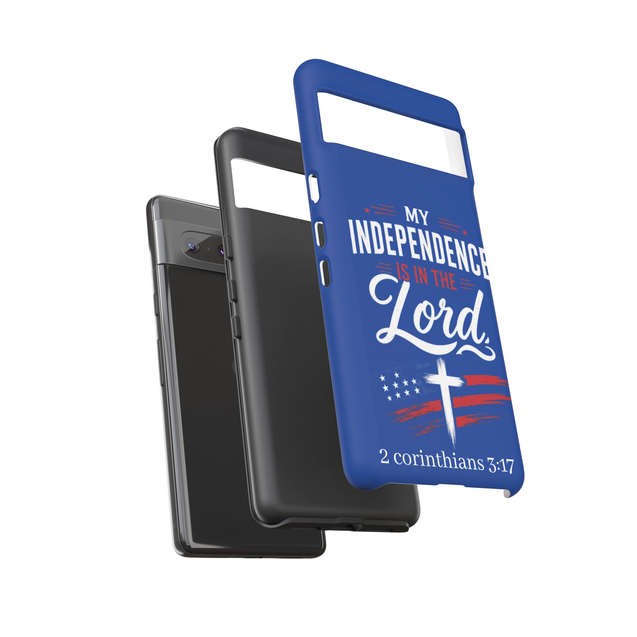 Christian Phone Case — "My Independence Is In The Lord" (2 Corinthians 3:17) - Image 93