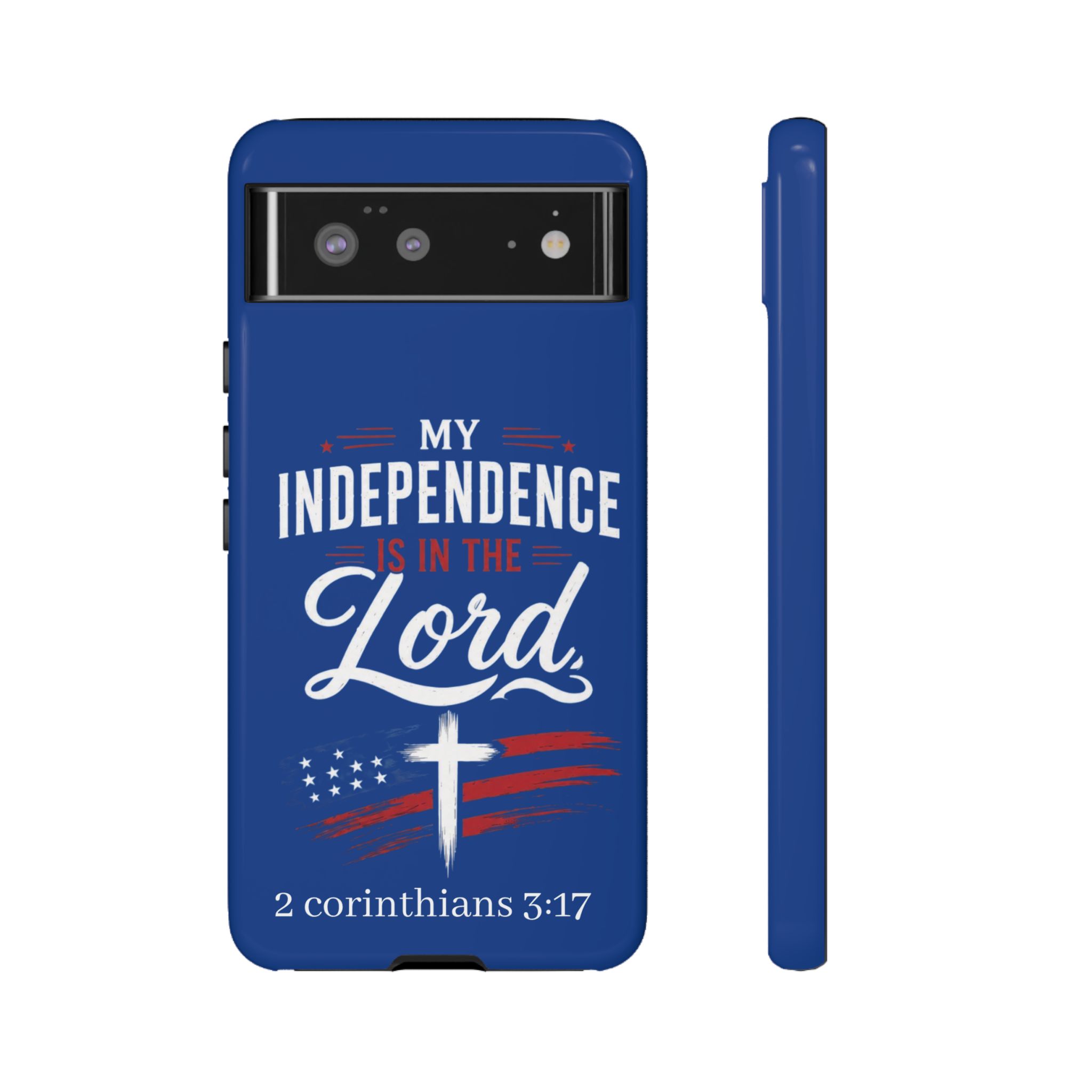 Christian Phone Case — "My Independence Is In The Lord" (2 Corinthians 3:17) - Image 51
