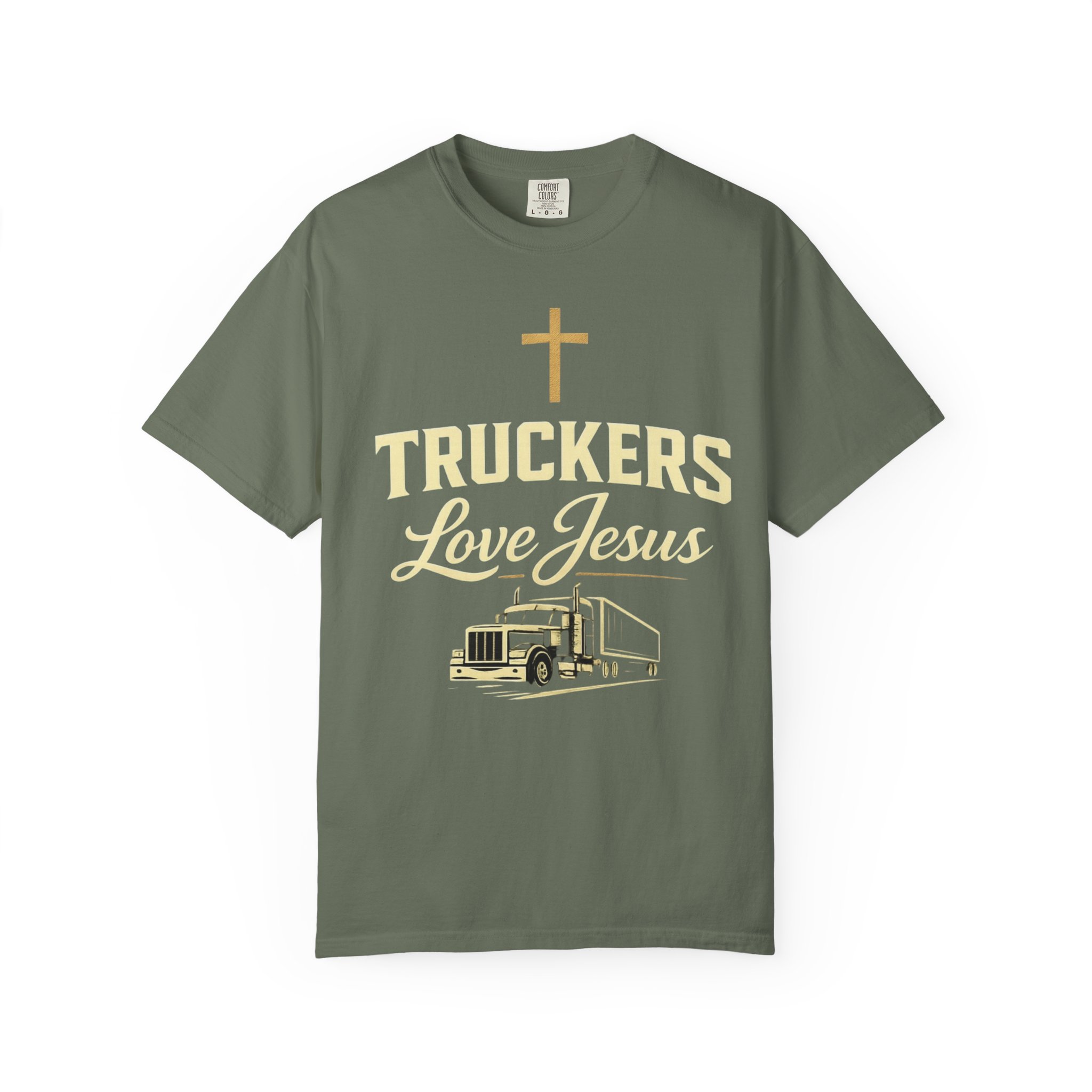 Truckers Love Jesus T-Shirt — Christian Trucker Gospel Tee - Image 16