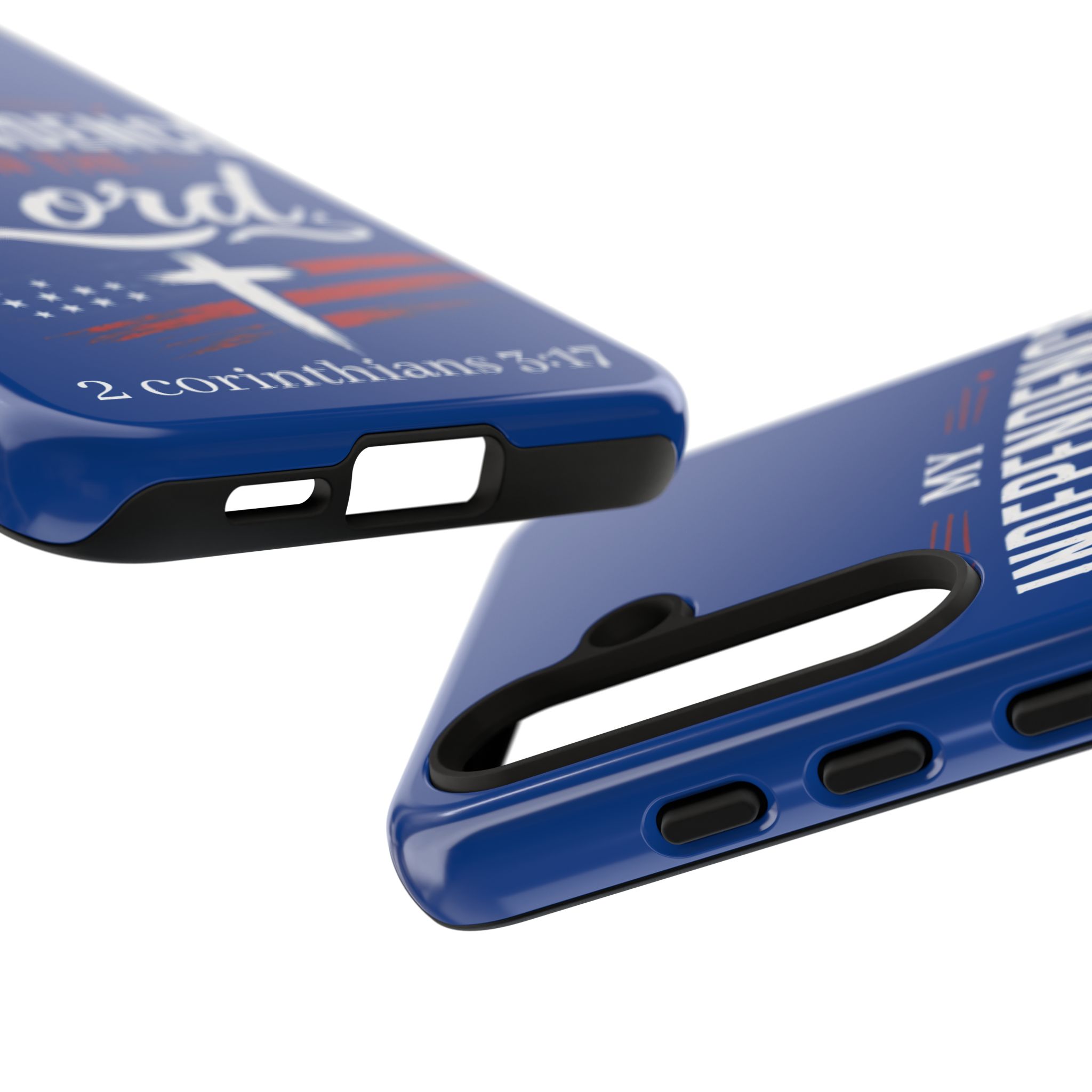 Christian Phone Case — "My Independence Is In The Lord" (2 Corinthians 3:17) - Image 129
