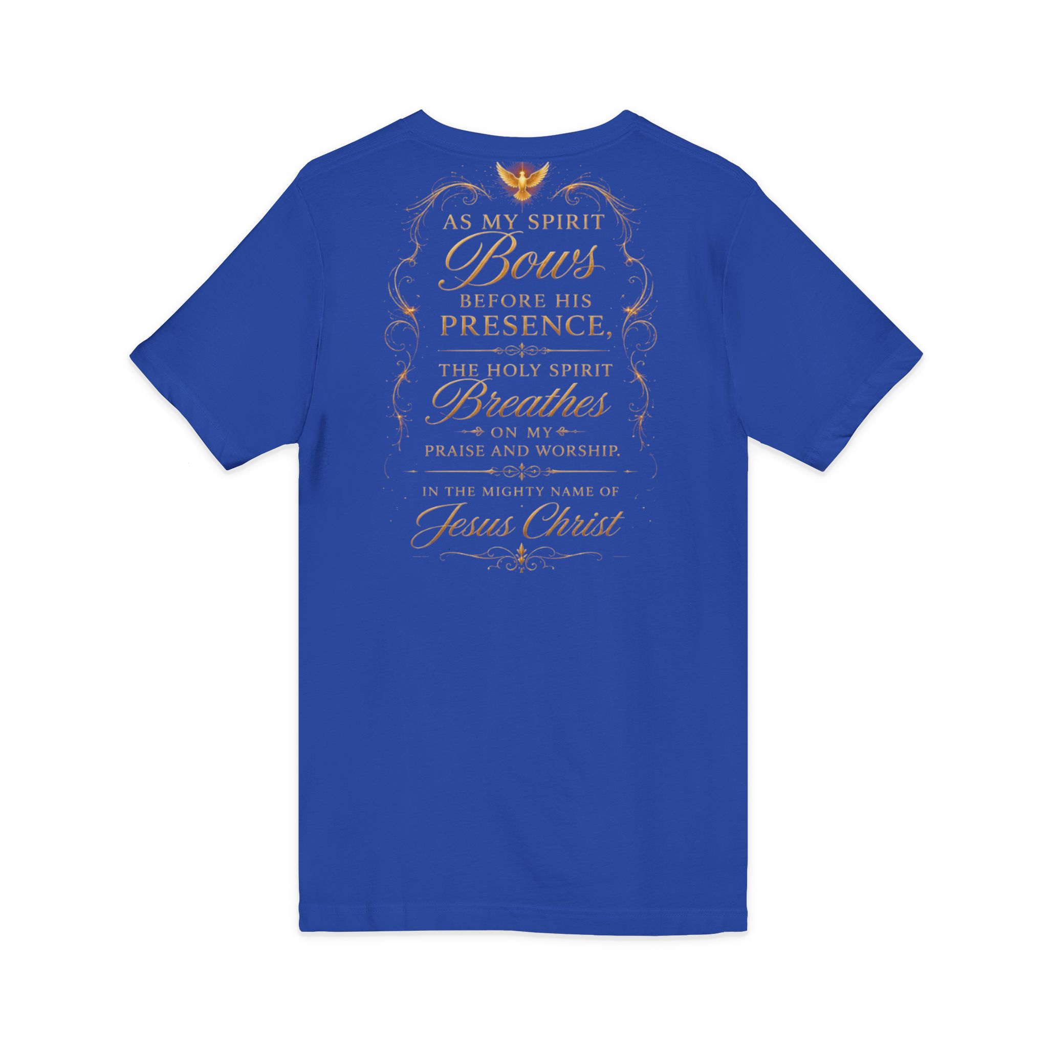 Born to carry heavens Sound V-Neck Tee — Inspirational Christian Faith T‑Shirt - Image 13