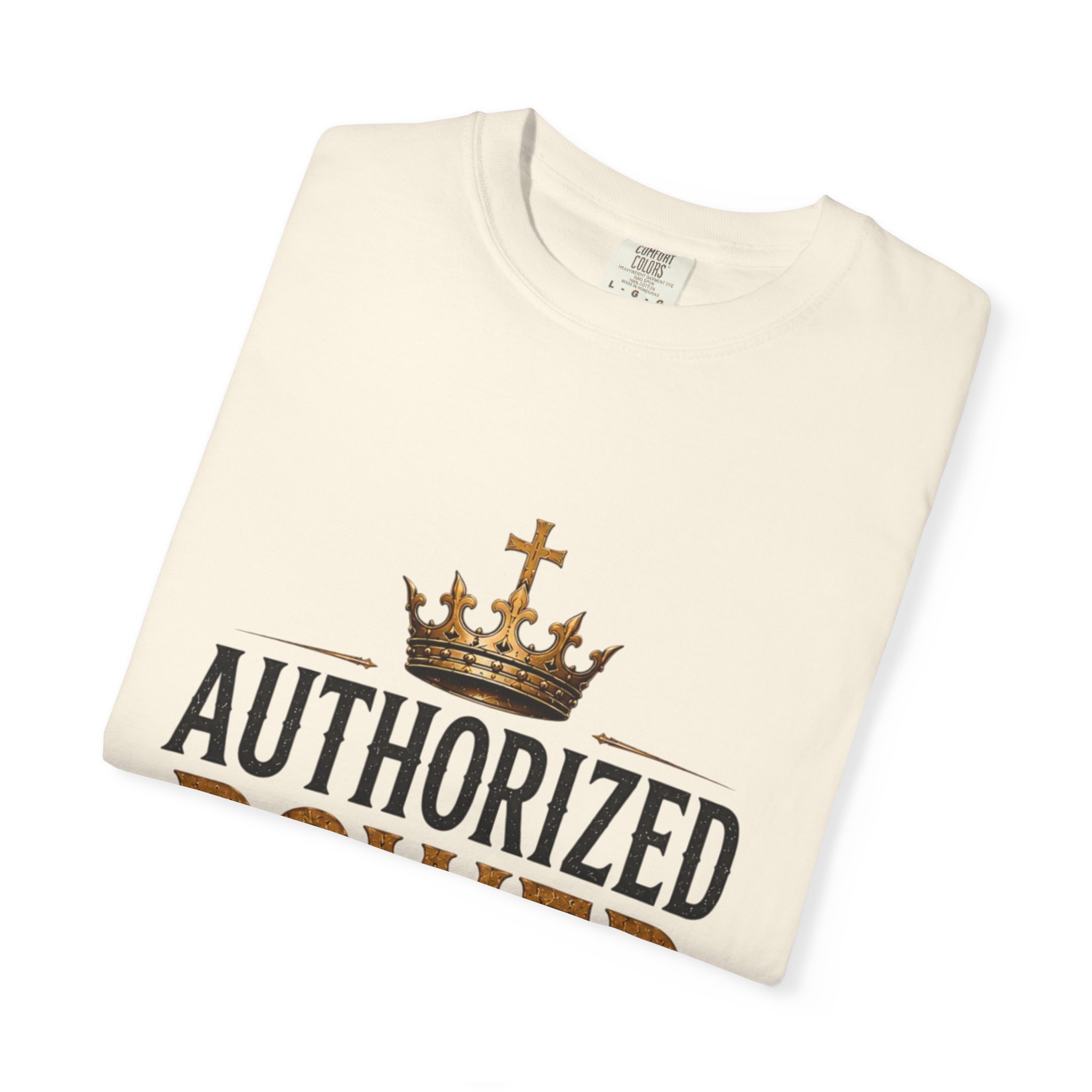 Authorized Power T-Shirt — "Authorized Power" Luke 10:19 Christian Faith Tee - Image 11
