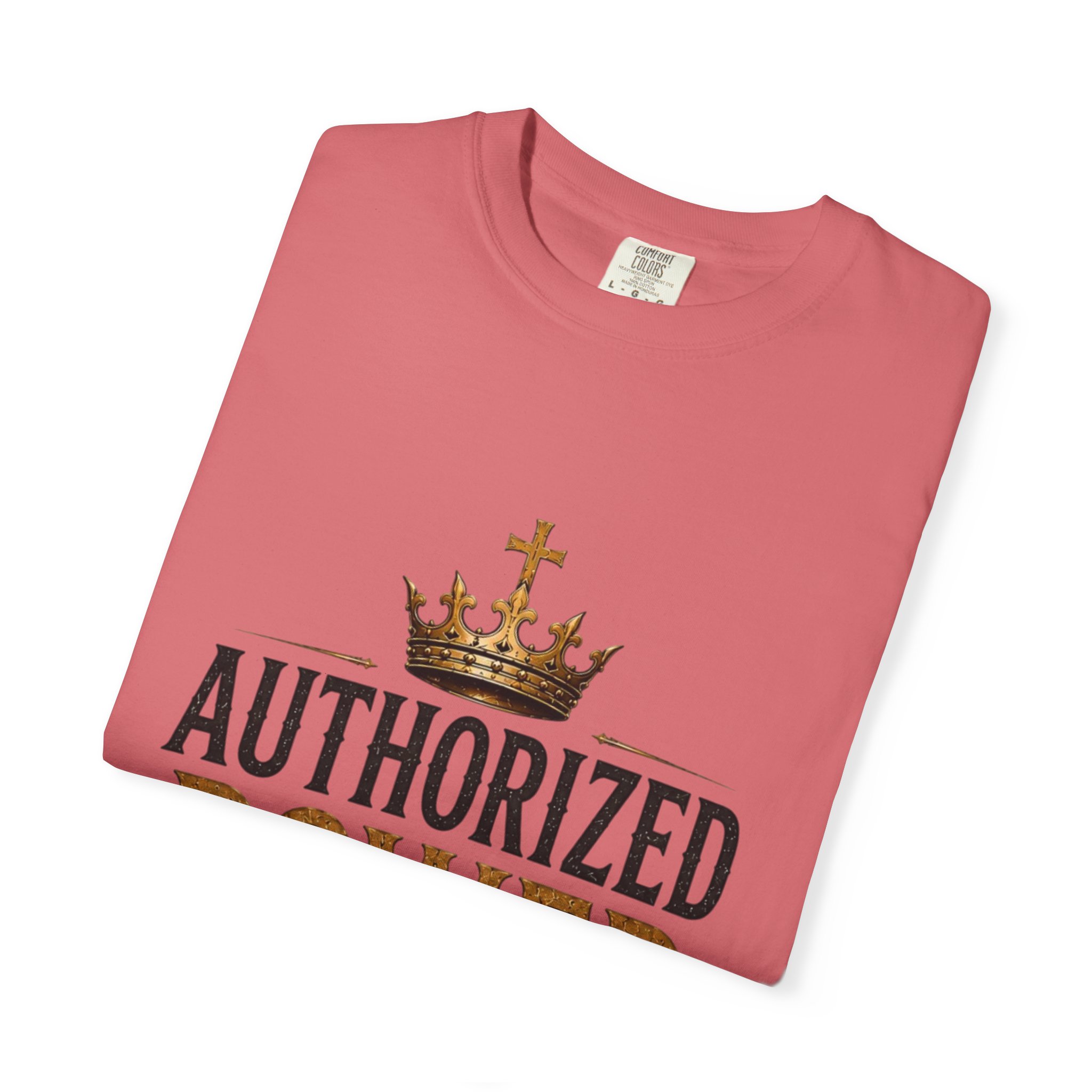 Authorized Power T-Shirt — "Authorized Power" Luke 10:19 Christian Faith Tee - Image 119