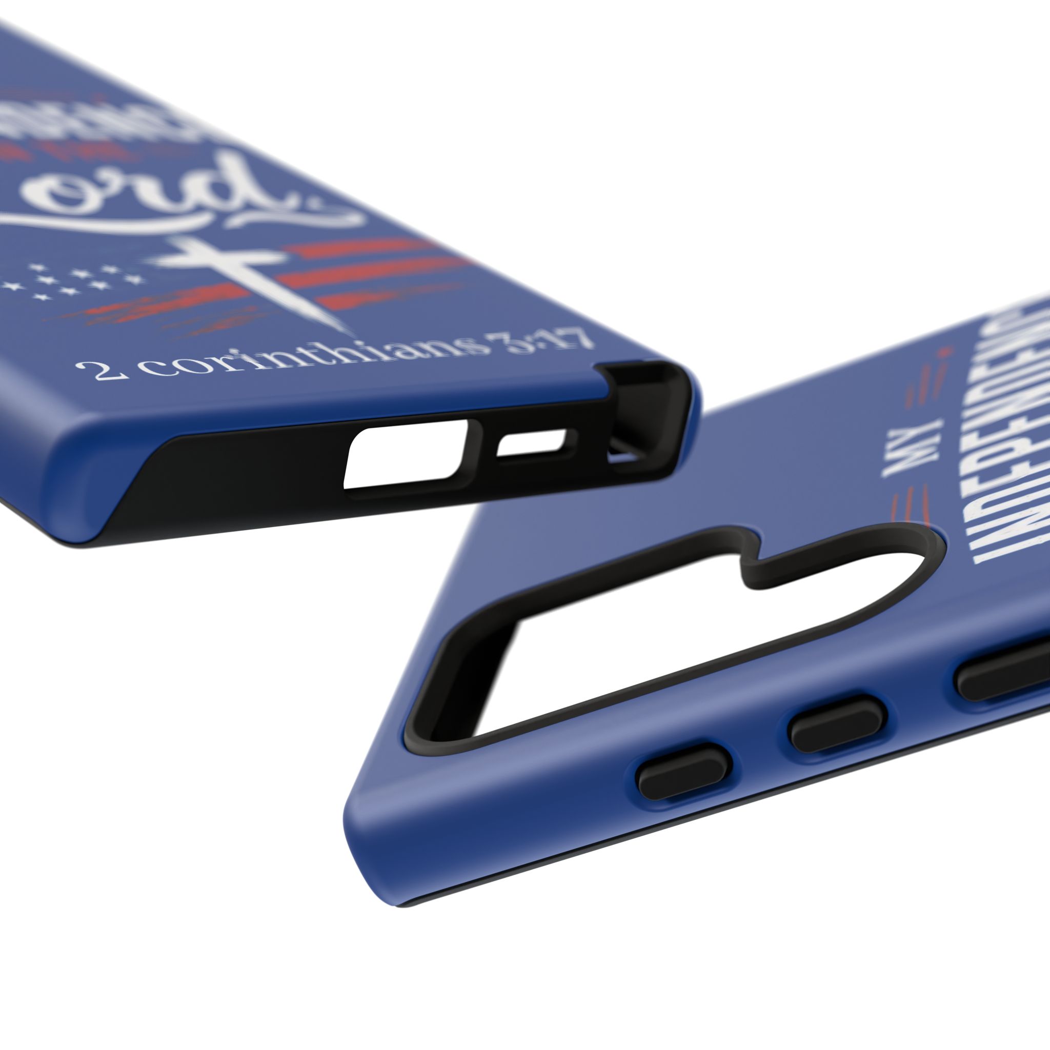 Christian Phone Case — "My Independence Is In The Lord" (2 Corinthians 3:17) - Image 149