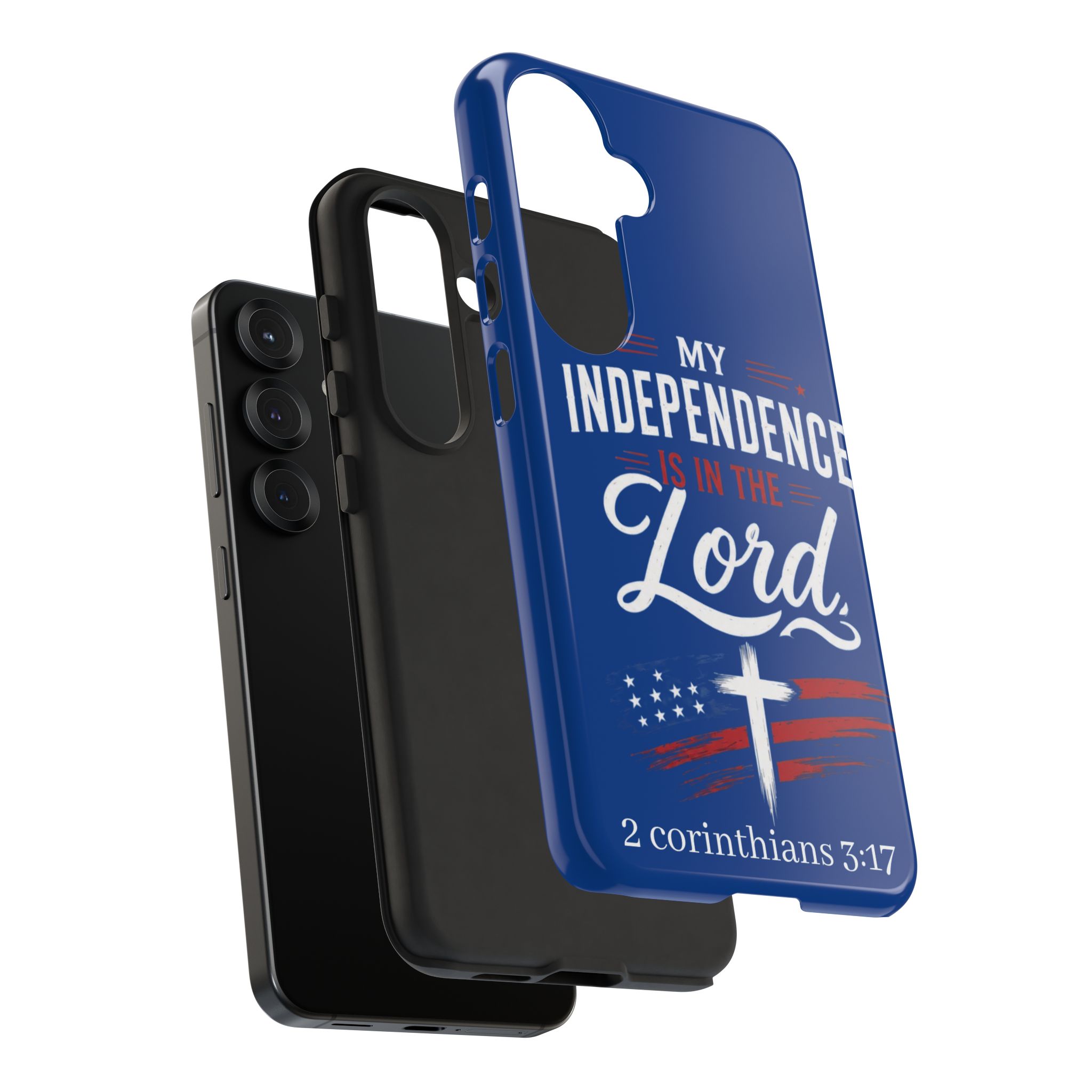 Christian Phone Case — "My Independence Is In The Lord" (2 Corinthians 3:17) - Image 212