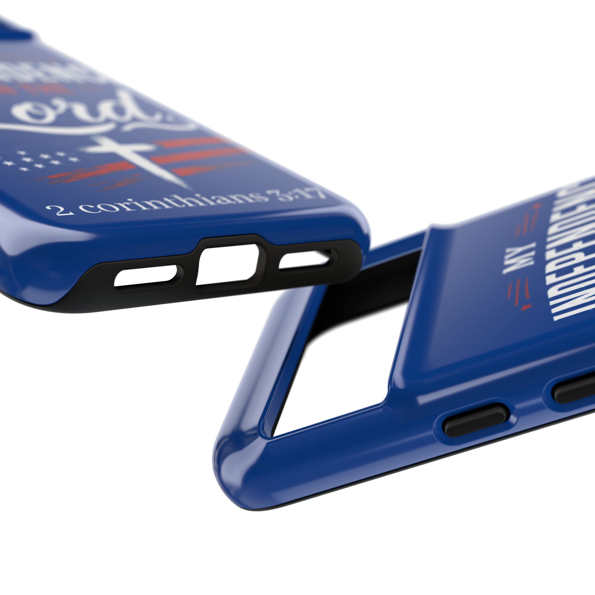 Christian Phone Case — "My Independence Is In The Lord" (2 Corinthians 3:17) - Image 161