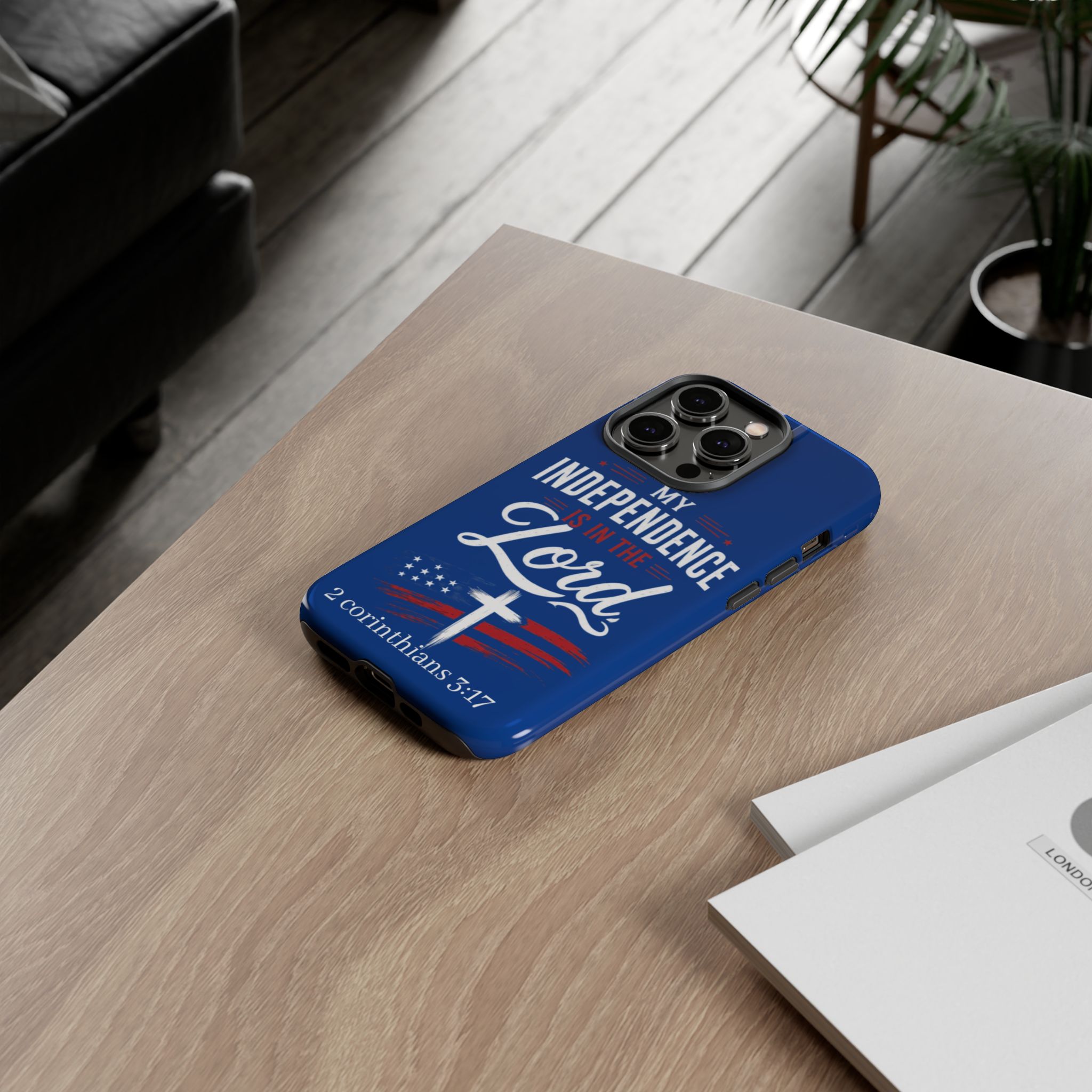 Christian Phone Case — "My Independence Is In The Lord" (2 Corinthians 3:17) - Image 66