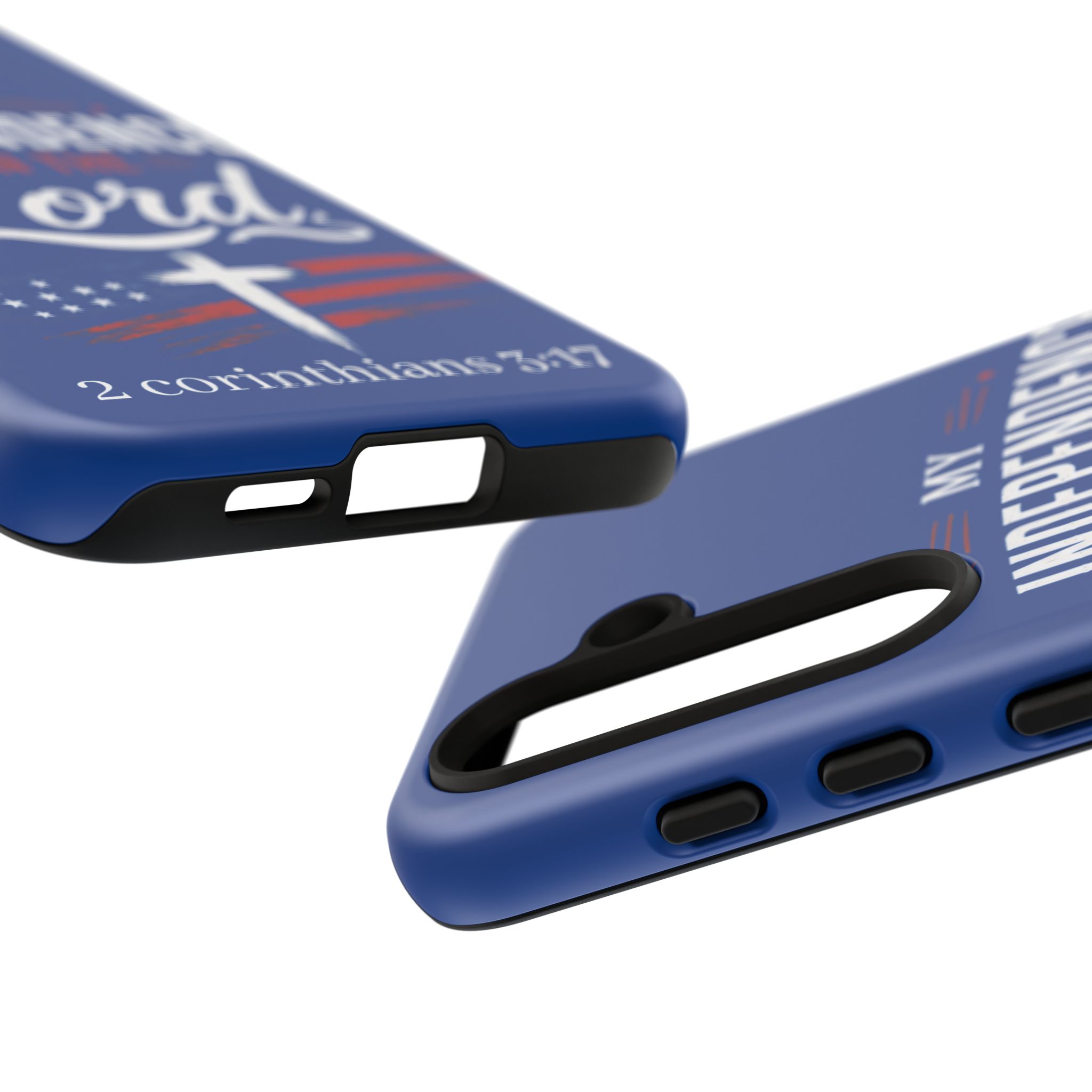Christian Phone Case — "My Independence Is In The Lord" (2 Corinthians 3:17) - Image 133