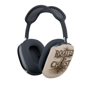 Rooted in Christ AirPod Max Case — Christian Faith Headphone Covers