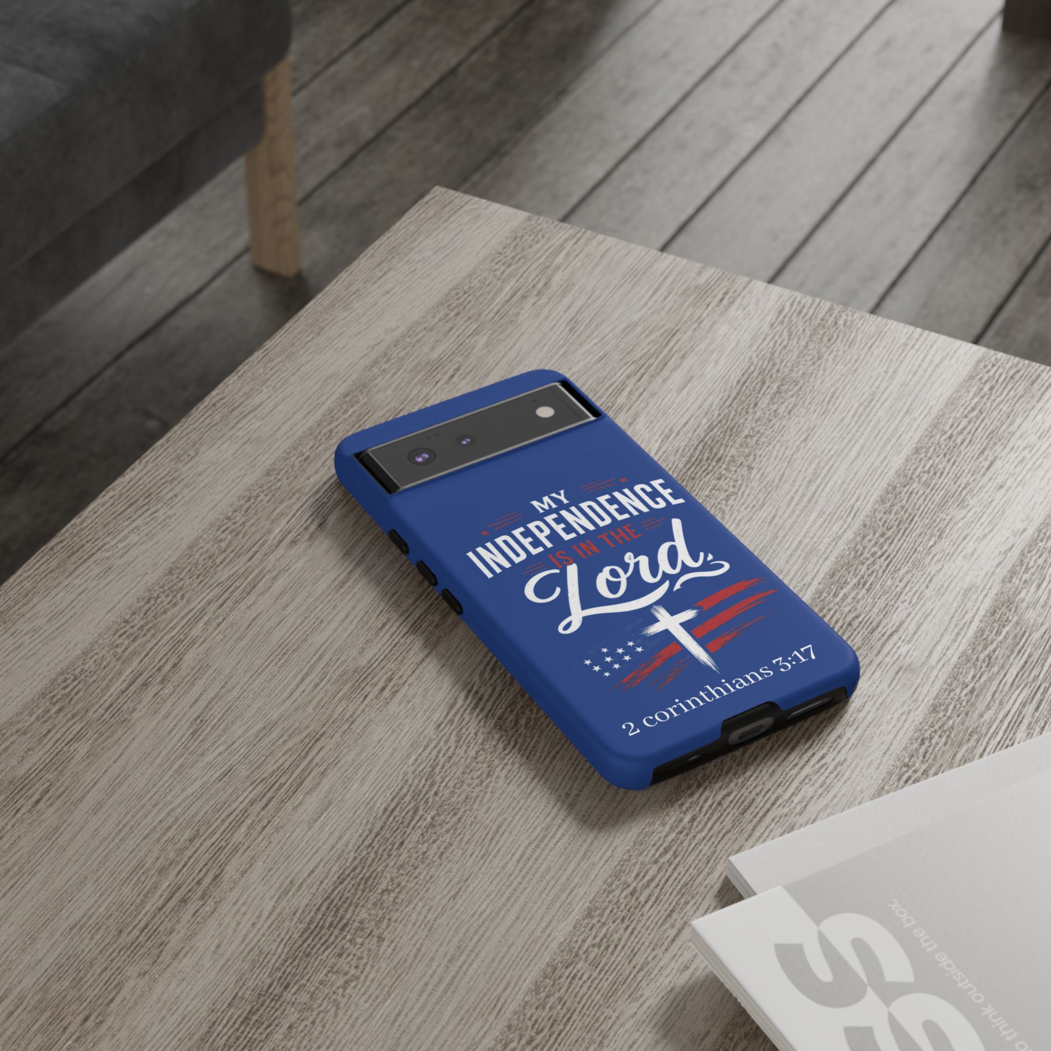 Christian Phone Case — "My Independence Is In The Lord" (2 Corinthians 3:17) - Image 54