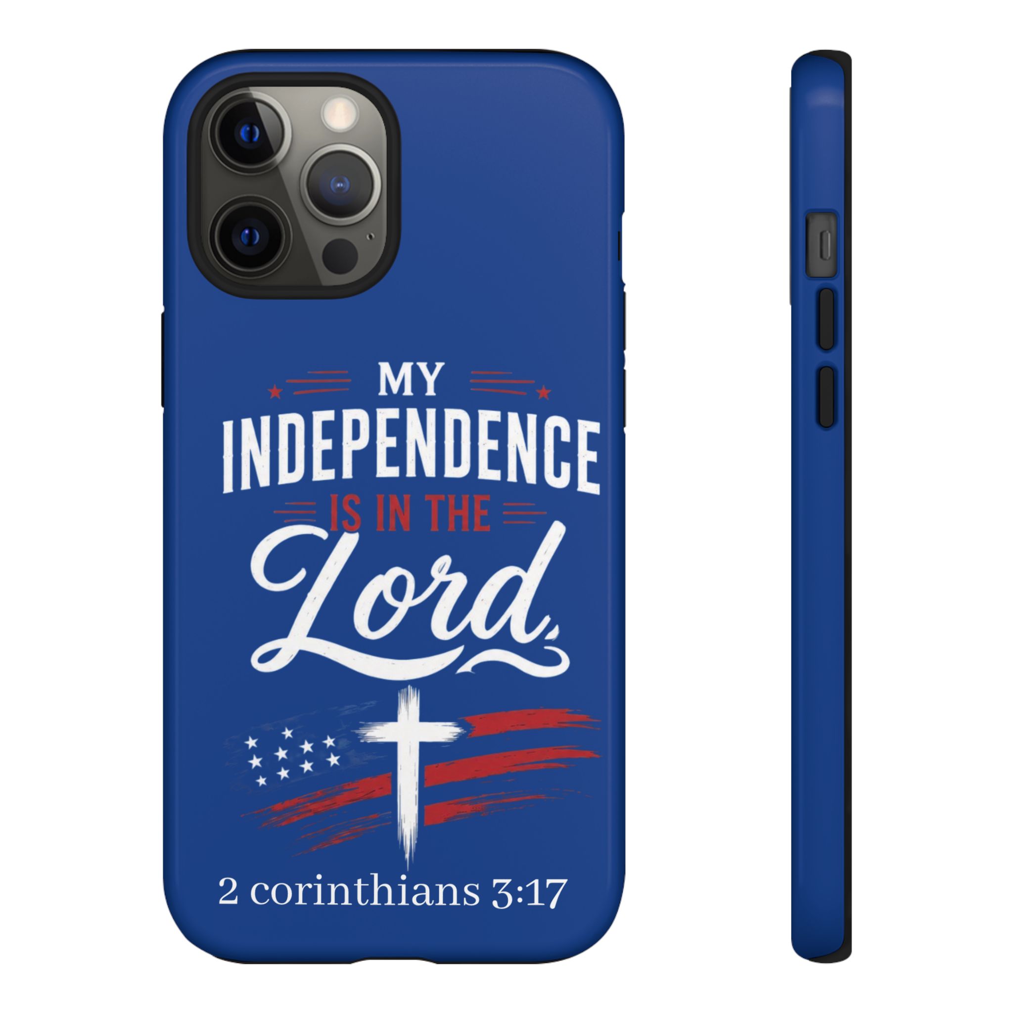 Christian Phone Case — "My Independence Is In The Lord" (2 Corinthians 3:17) - Image 33