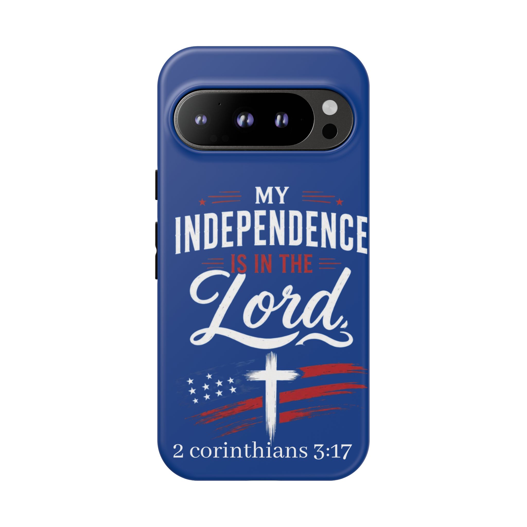 Christian Phone Case — "My Independence Is In The Lord" (2 Corinthians 3:17) - Image 200