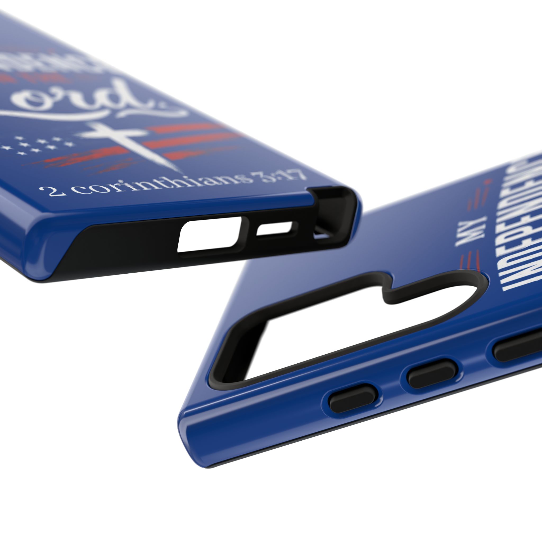 Christian Phone Case — "My Independence Is In The Lord" (2 Corinthians 3:17) - Image 145