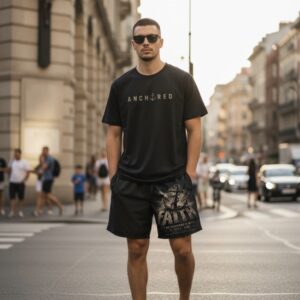 Faith anchored men’s Tee