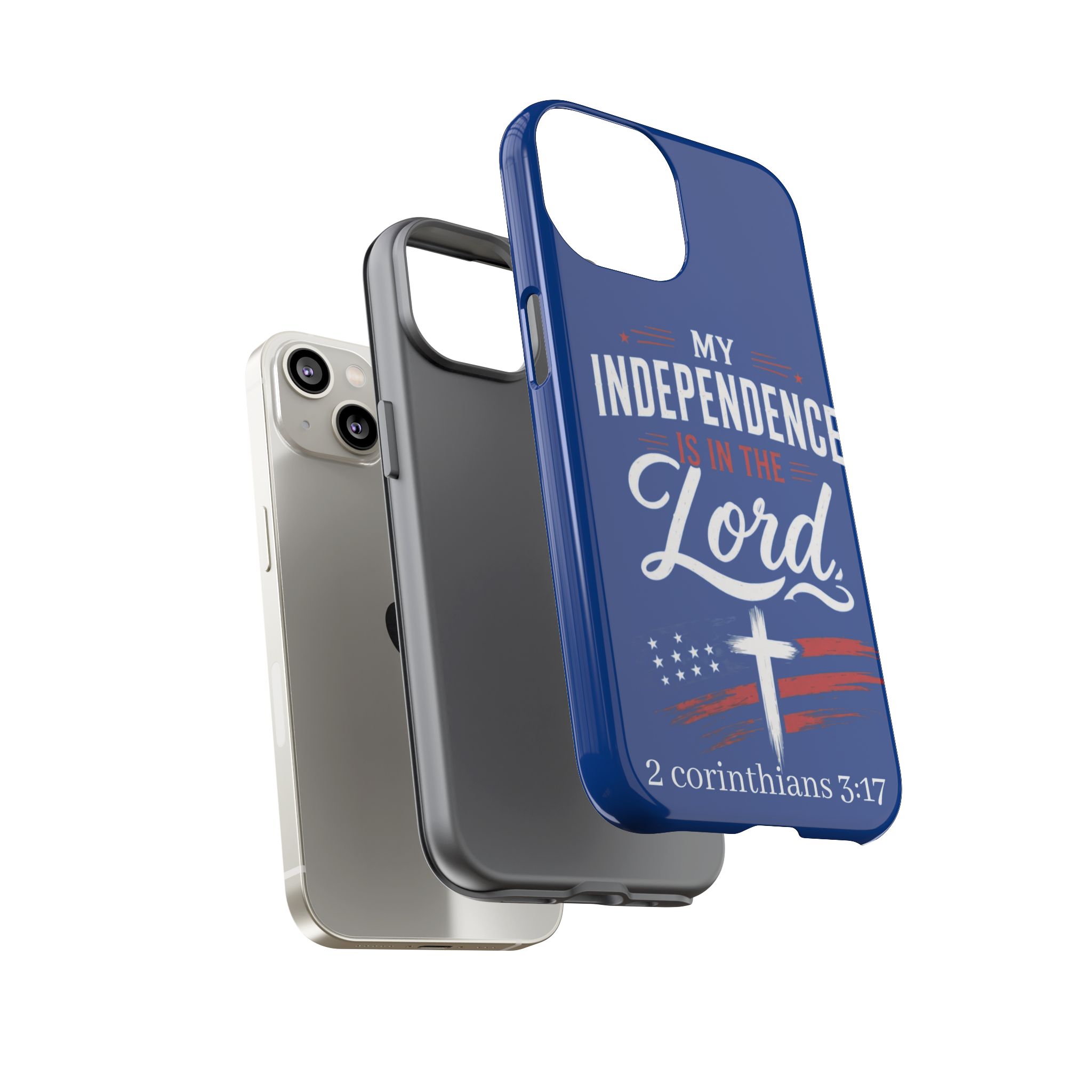 Christian Phone Case — "My Independence Is In The Lord" (2 Corinthians 3:17) - Image 57