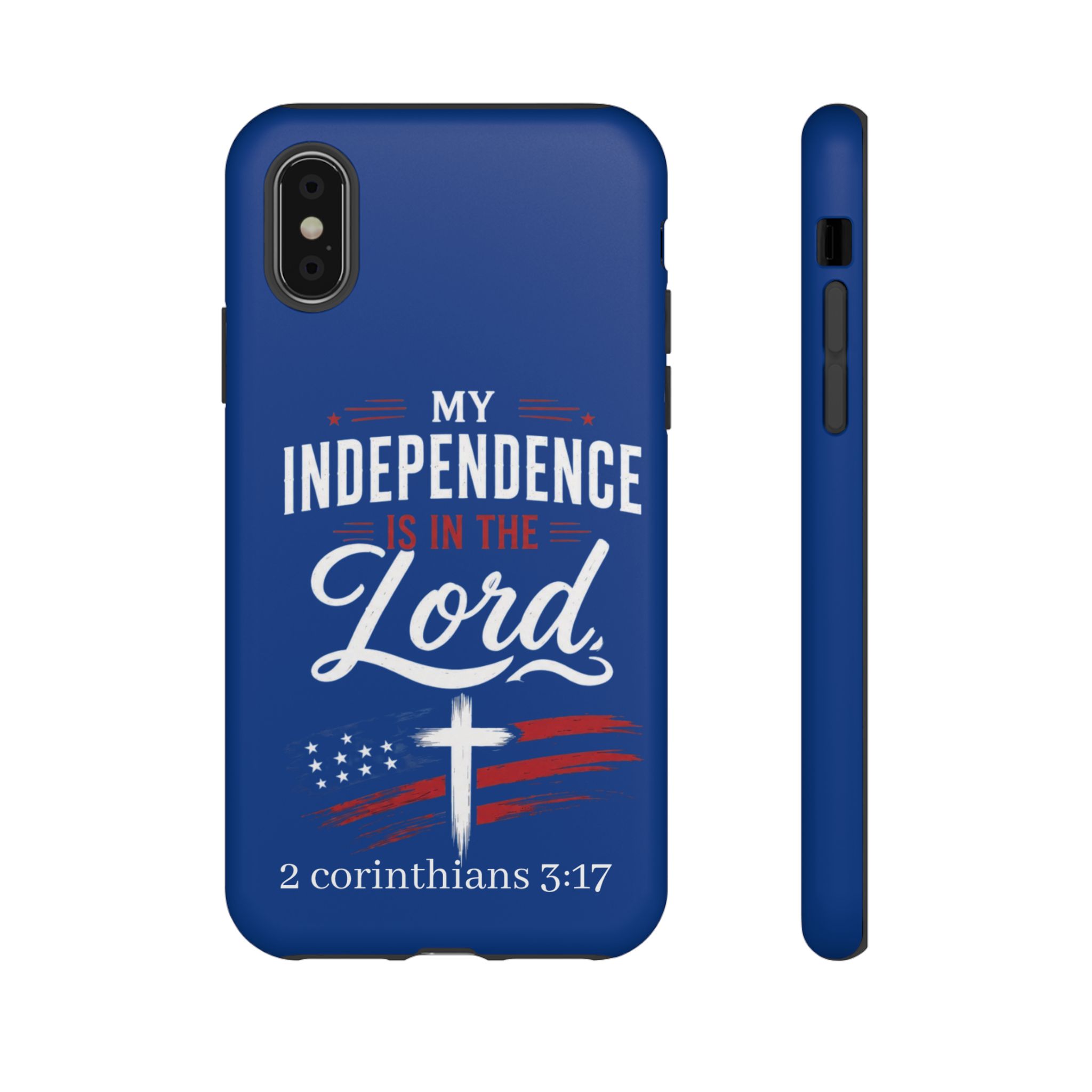 Christian Phone Case — "My Independence Is In The Lord" (2 Corinthians 3:17) - Image 14