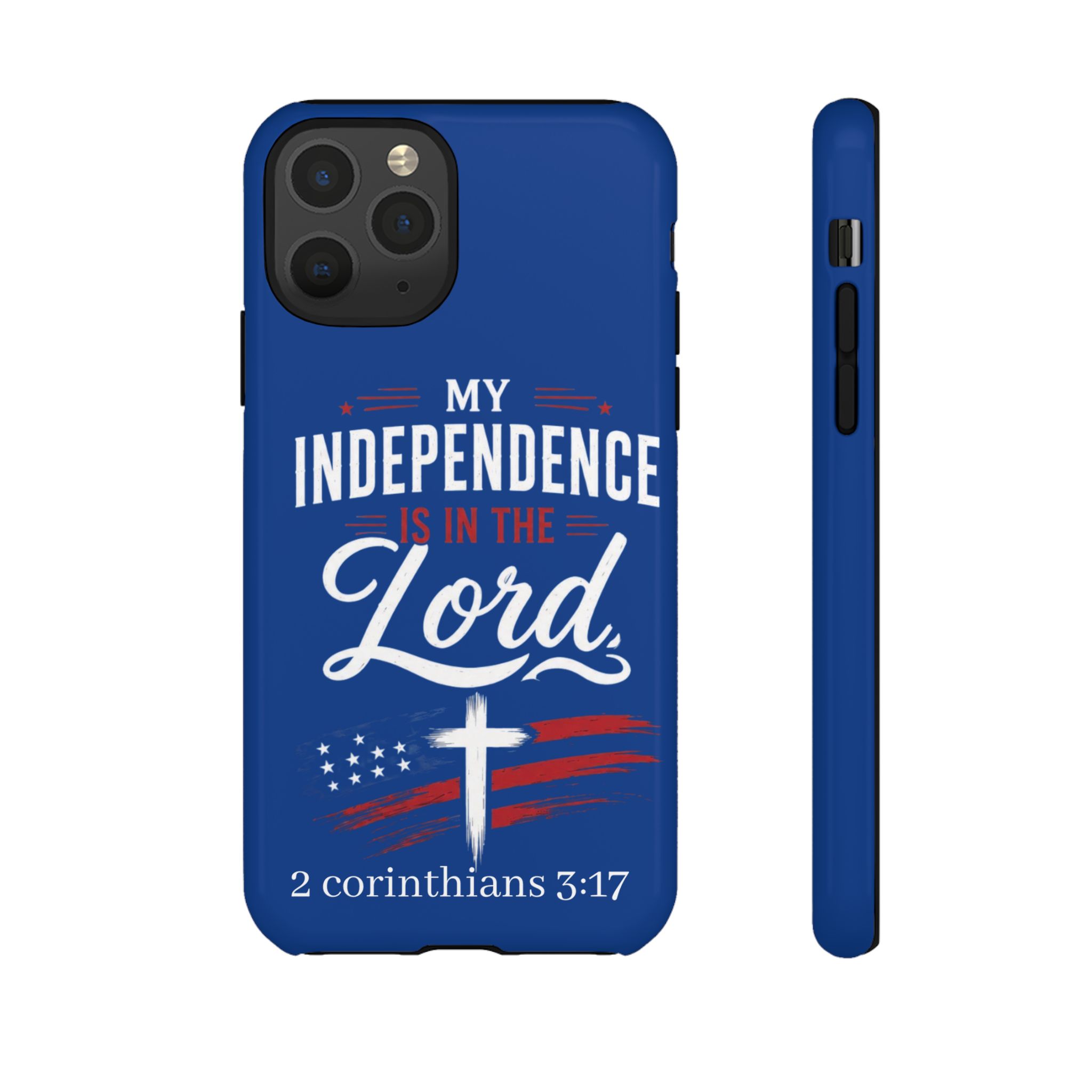Christian Phone Case — "My Independence Is In The Lord" (2 Corinthians 3:17) - Image 23
