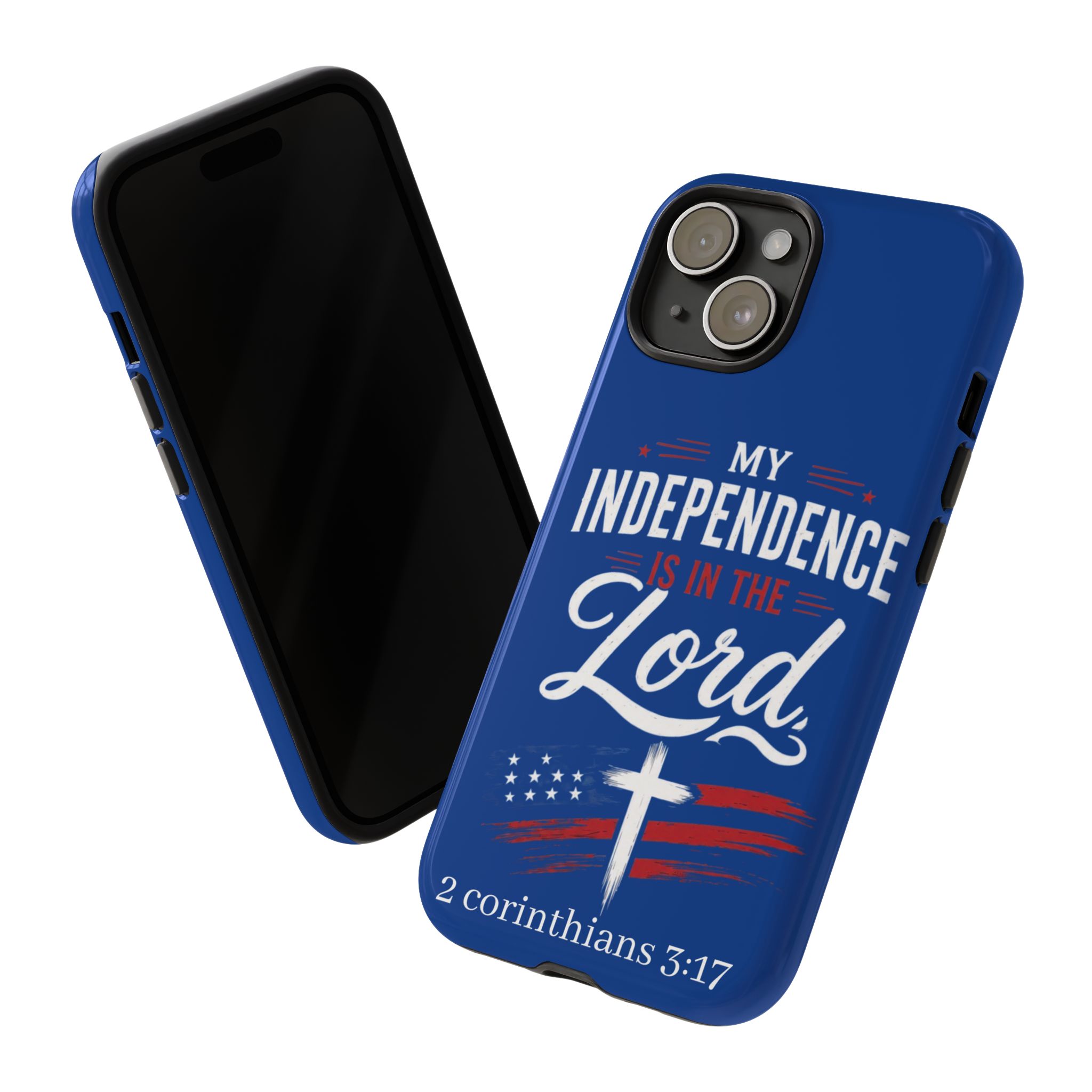 Christian Phone Case — "My Independence Is In The Lord" (2 Corinthians 3:17) - Image 104