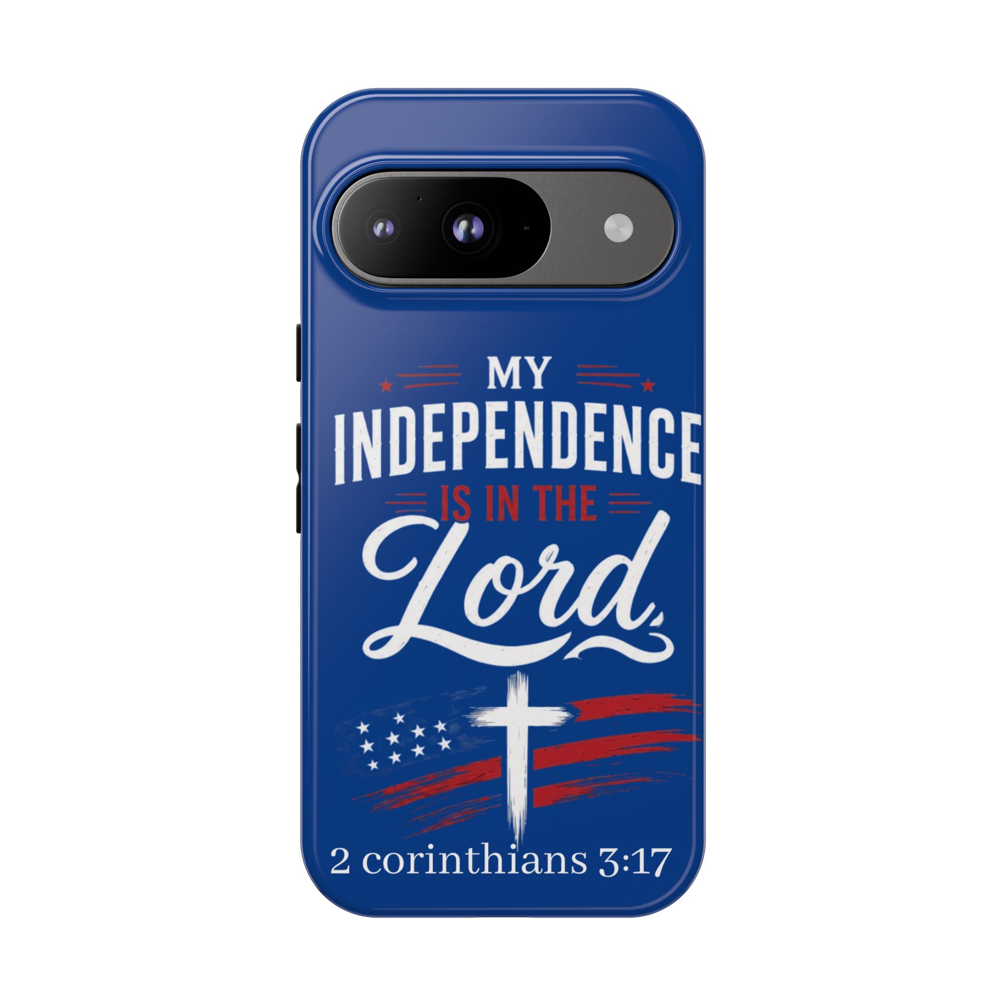 Christian Phone Case — "My Independence Is In The Lord" (2 Corinthians 3:17) - Image 191