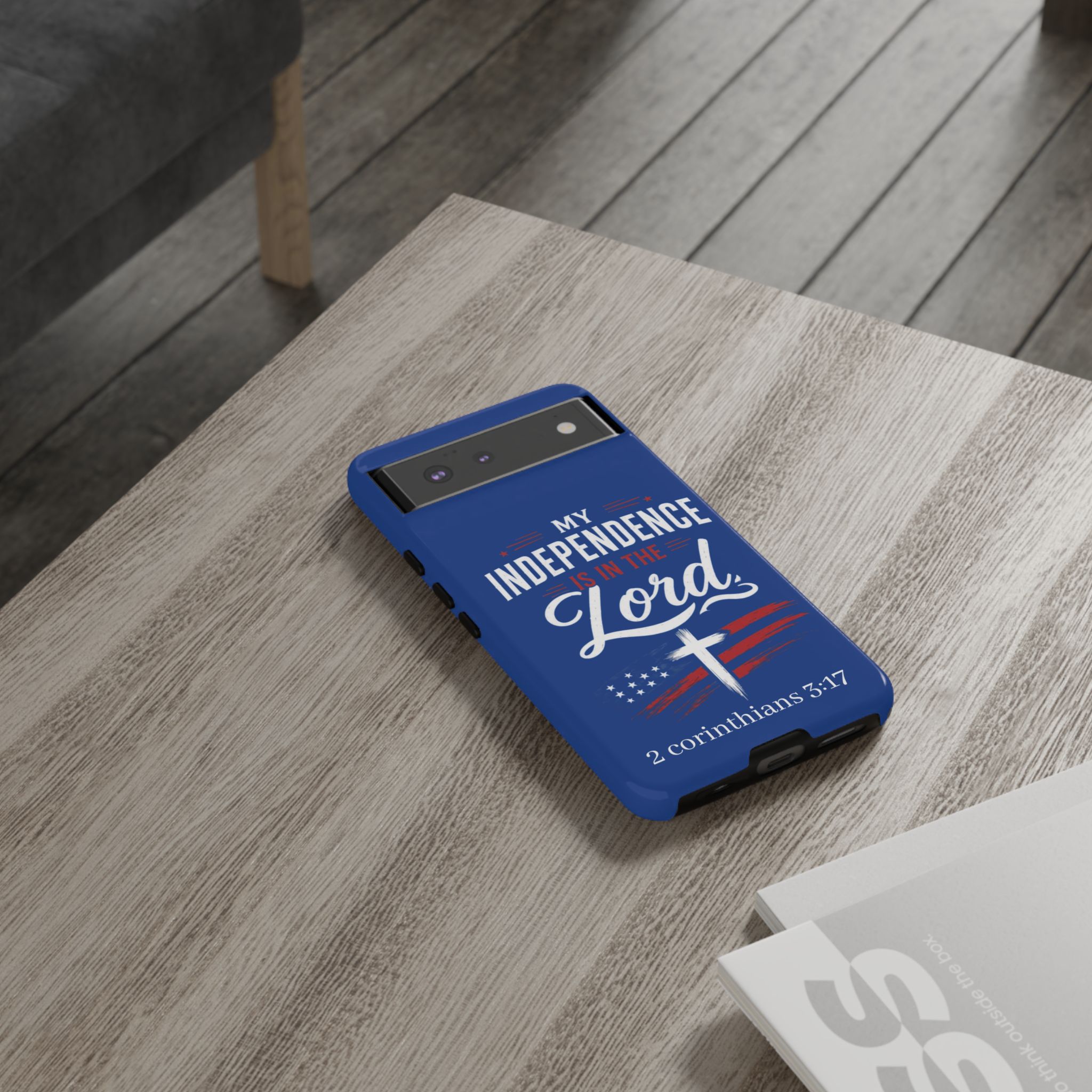 Christian Phone Case — "My Independence Is In The Lord" (2 Corinthians 3:17) - Image 52