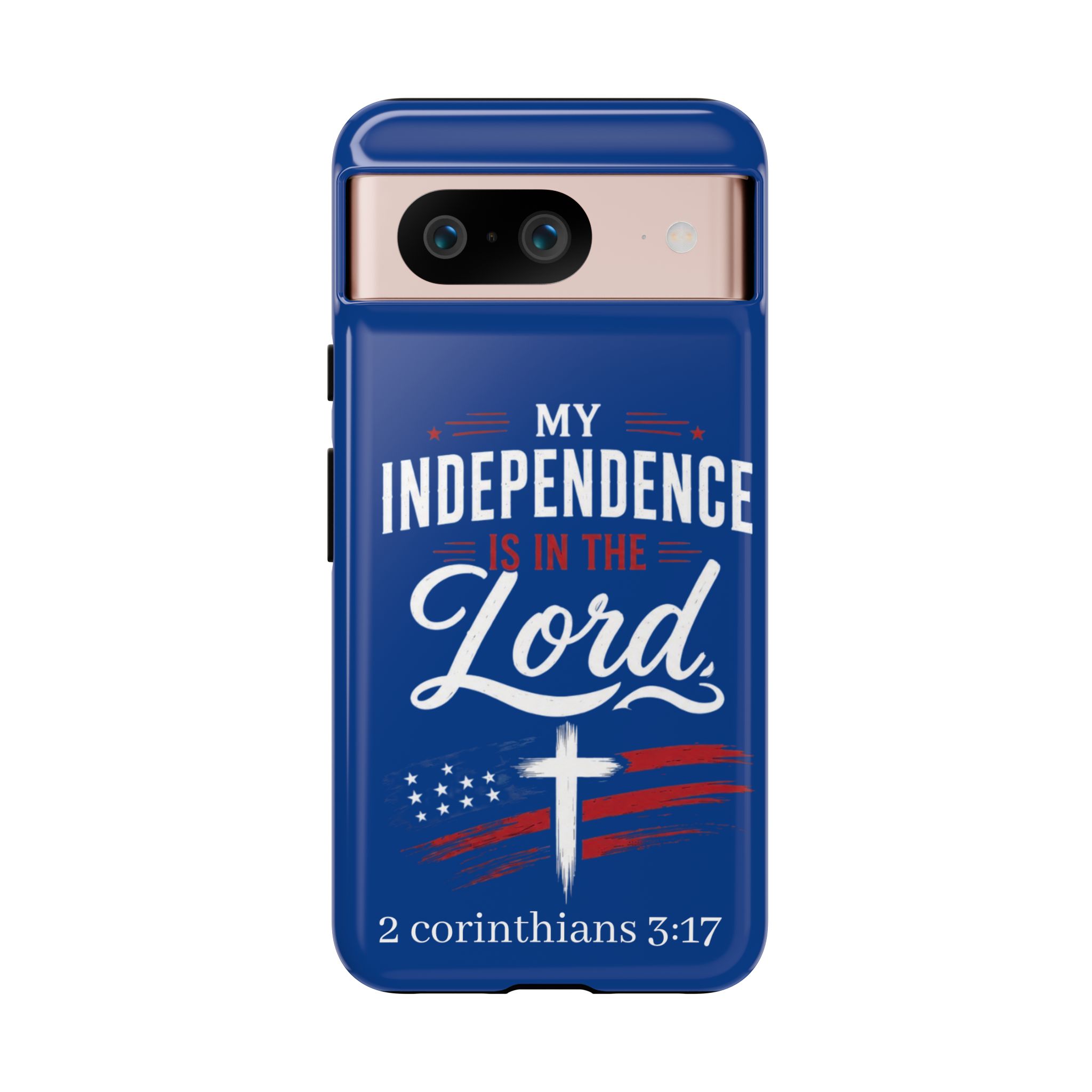 Christian Phone Case — "My Independence Is In The Lord" (2 Corinthians 3:17) - Image 159