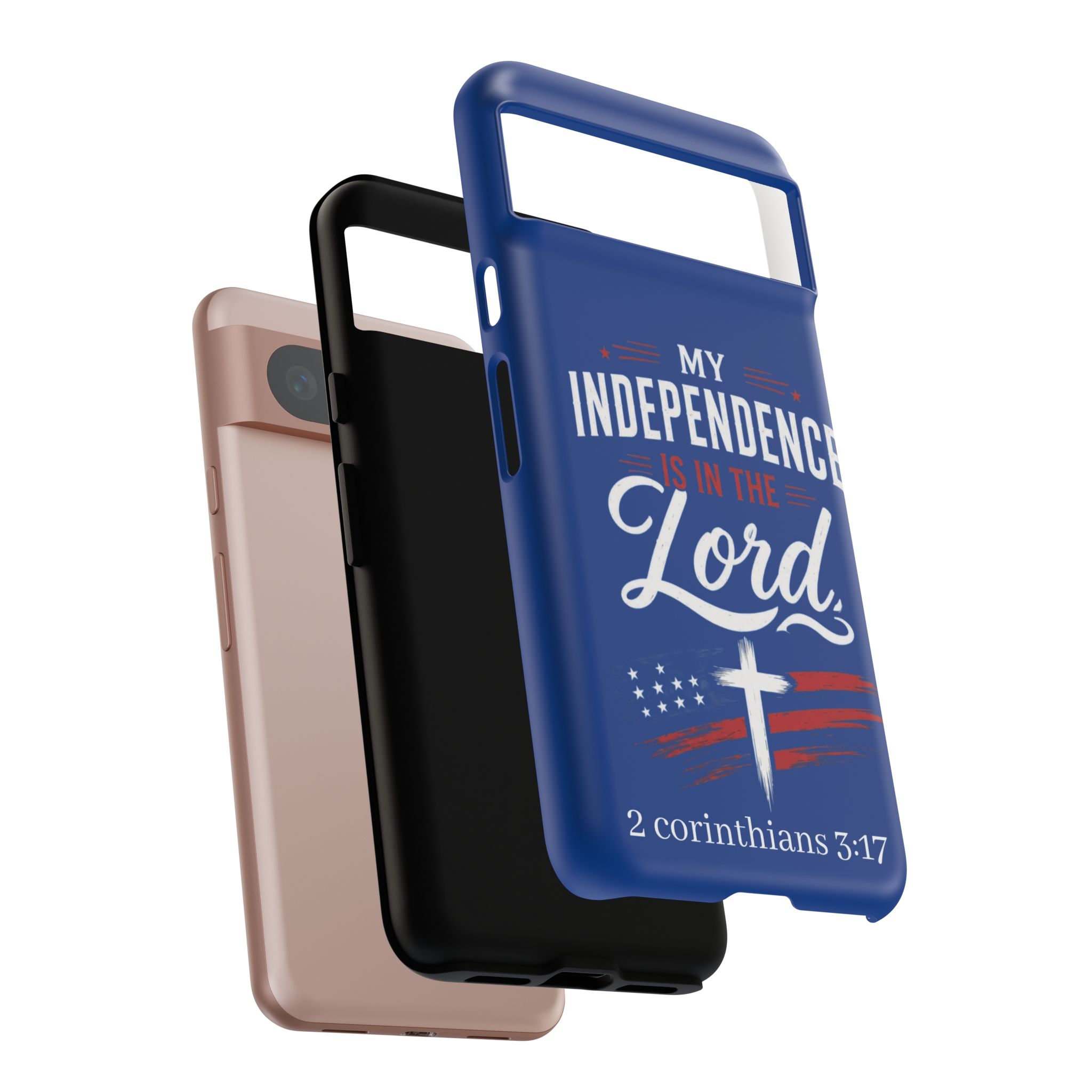 Christian Phone Case — "My Independence Is In The Lord" (2 Corinthians 3:17) - Image 166