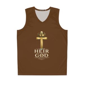 Heir of God Basketball Jersey – Faith-Based Athletic Tank