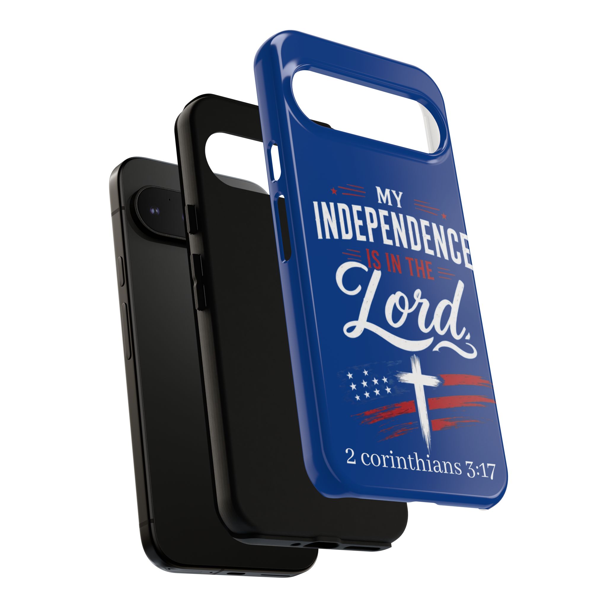 Christian Phone Case — "My Independence Is In The Lord" (2 Corinthians 3:17) - Image 205