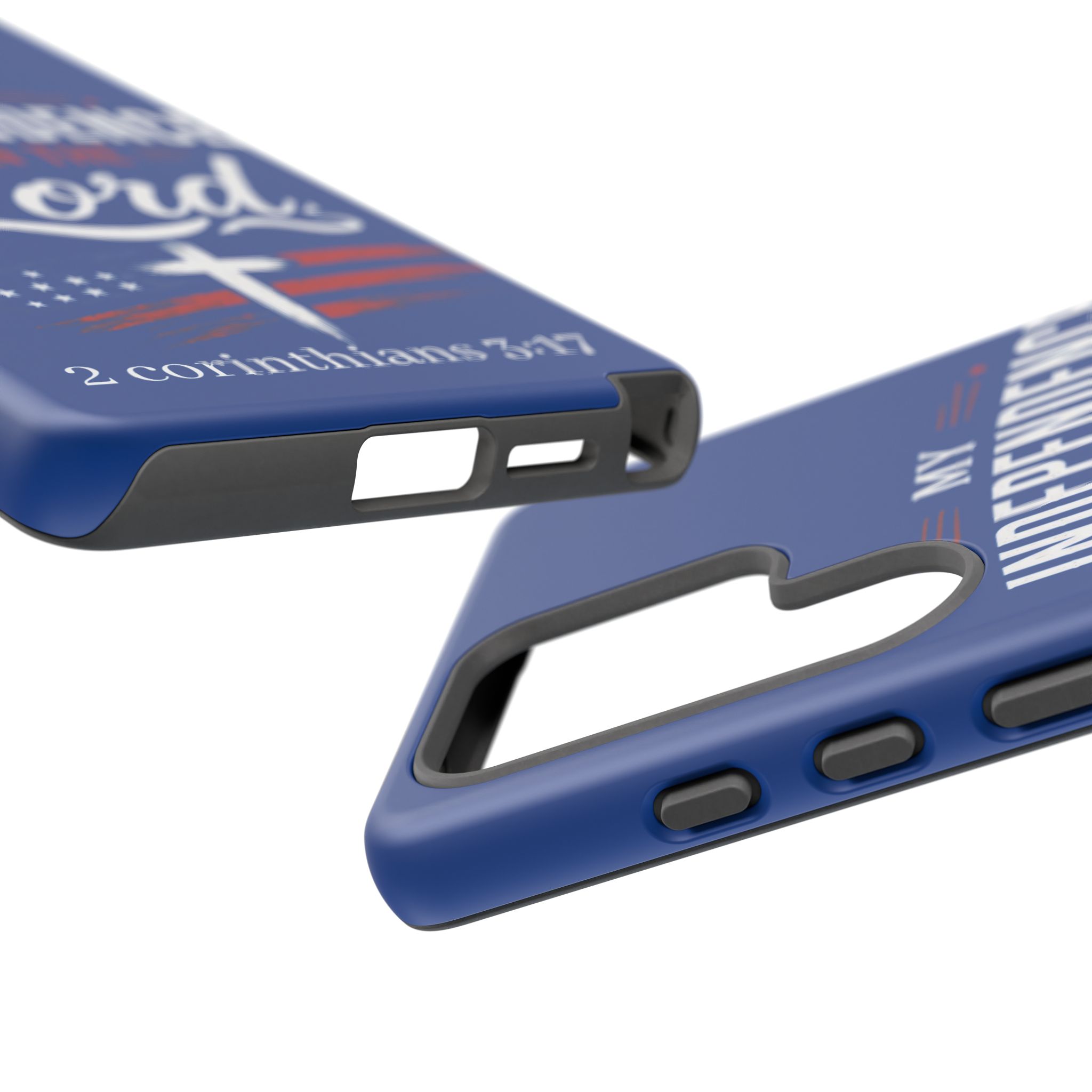 Christian Phone Case — "My Independence Is In The Lord" (2 Corinthians 3:17) - Image 231