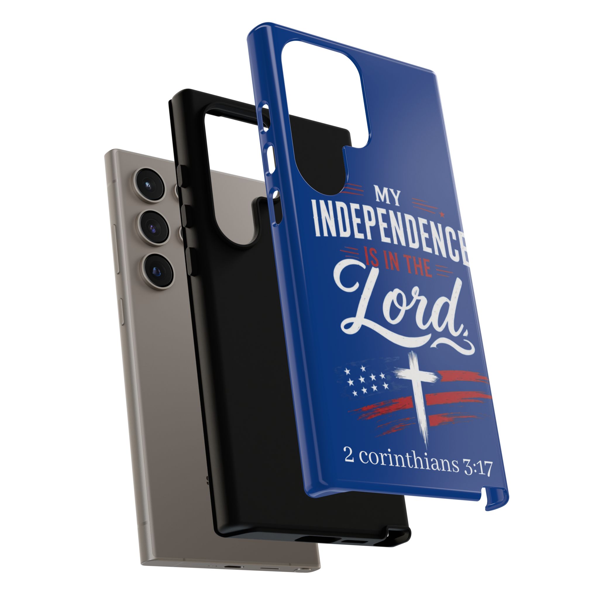 Christian Phone Case — "My Independence Is In The Lord" (2 Corinthians 3:17) - Image 146