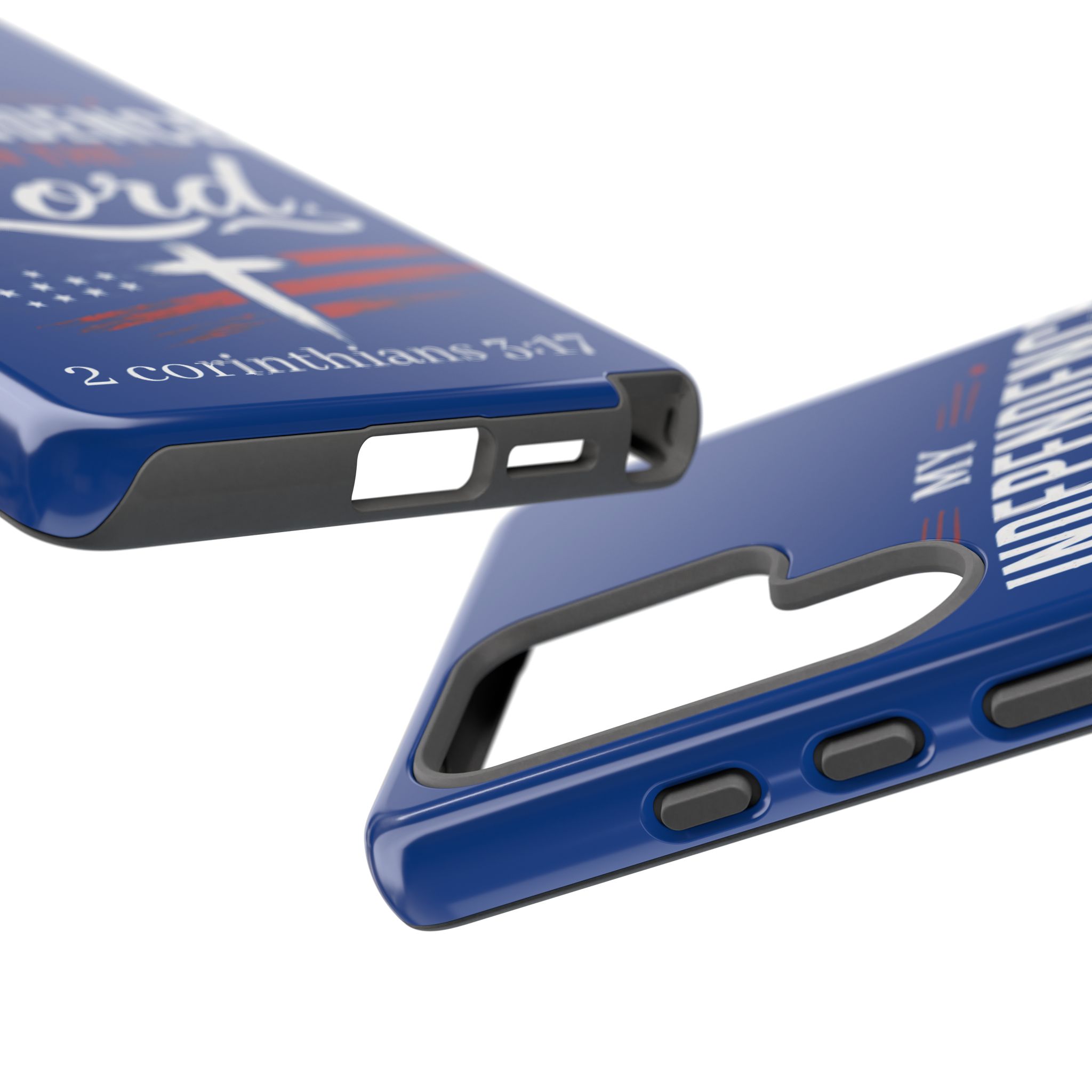 Christian Phone Case — "My Independence Is In The Lord" (2 Corinthians 3:17) - Image 227