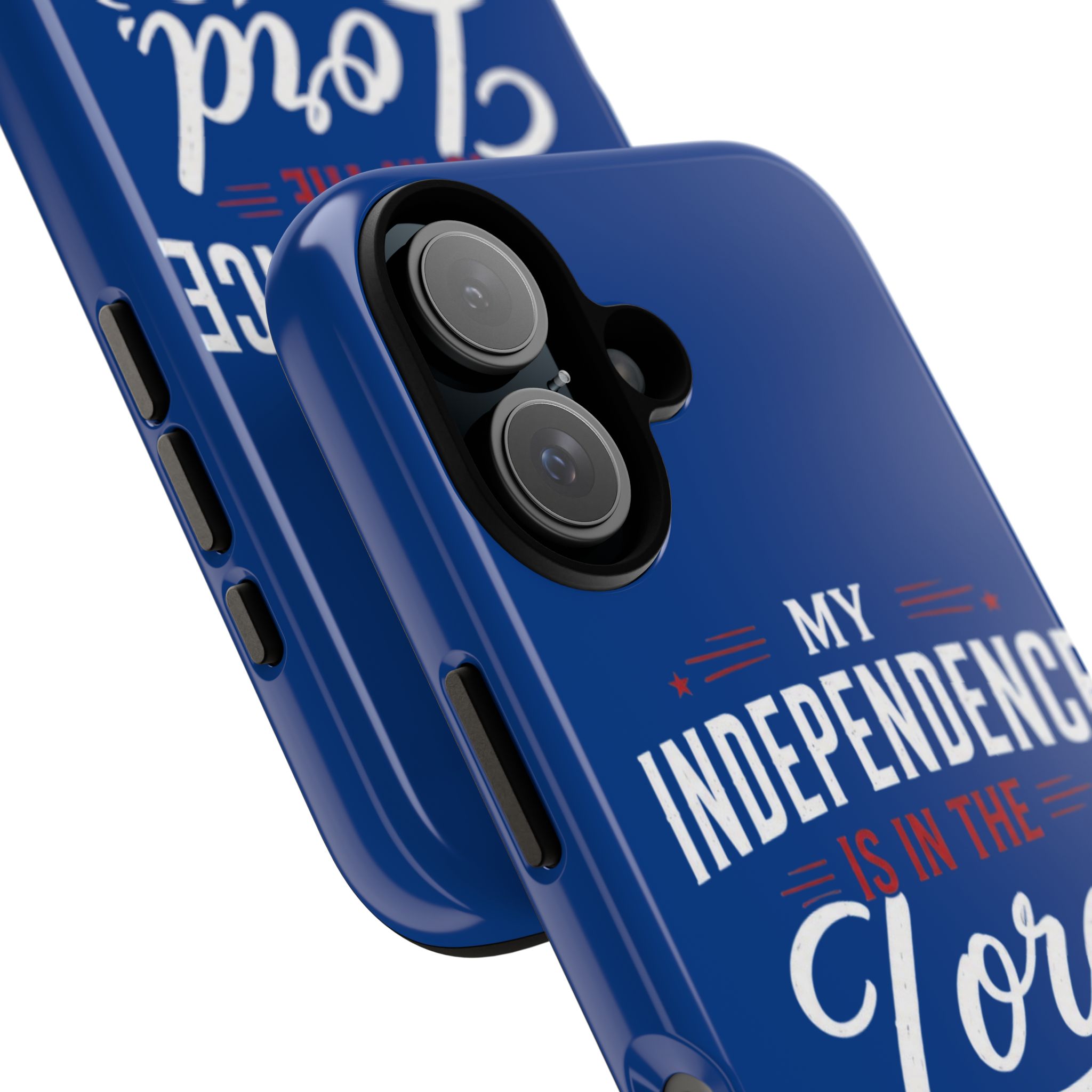 Christian Phone Case — "My Independence Is In The Lord" (2 Corinthians 3:17) - Image 2