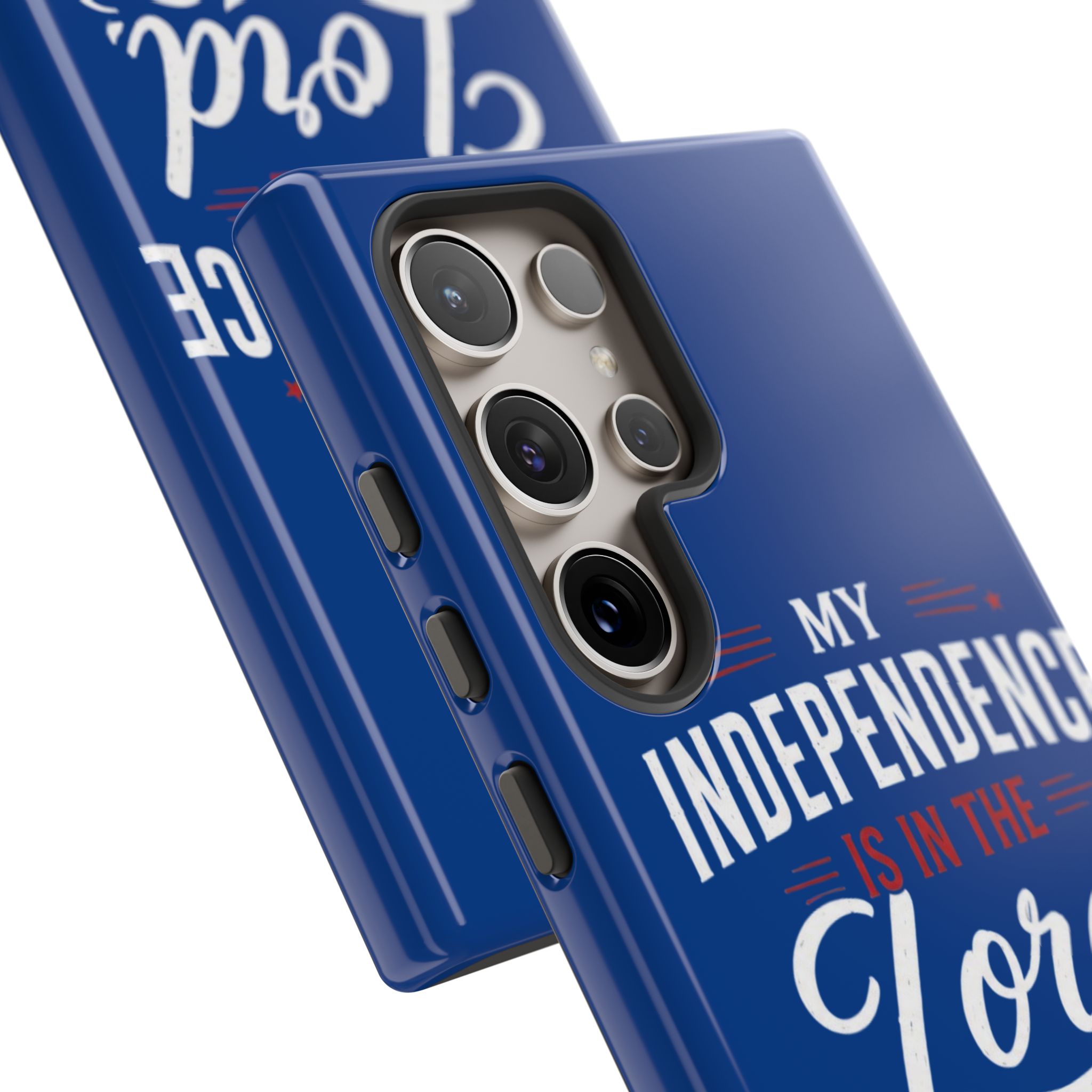 Christian Phone Case — "My Independence Is In The Lord" (2 Corinthians 3:17) - Image 144