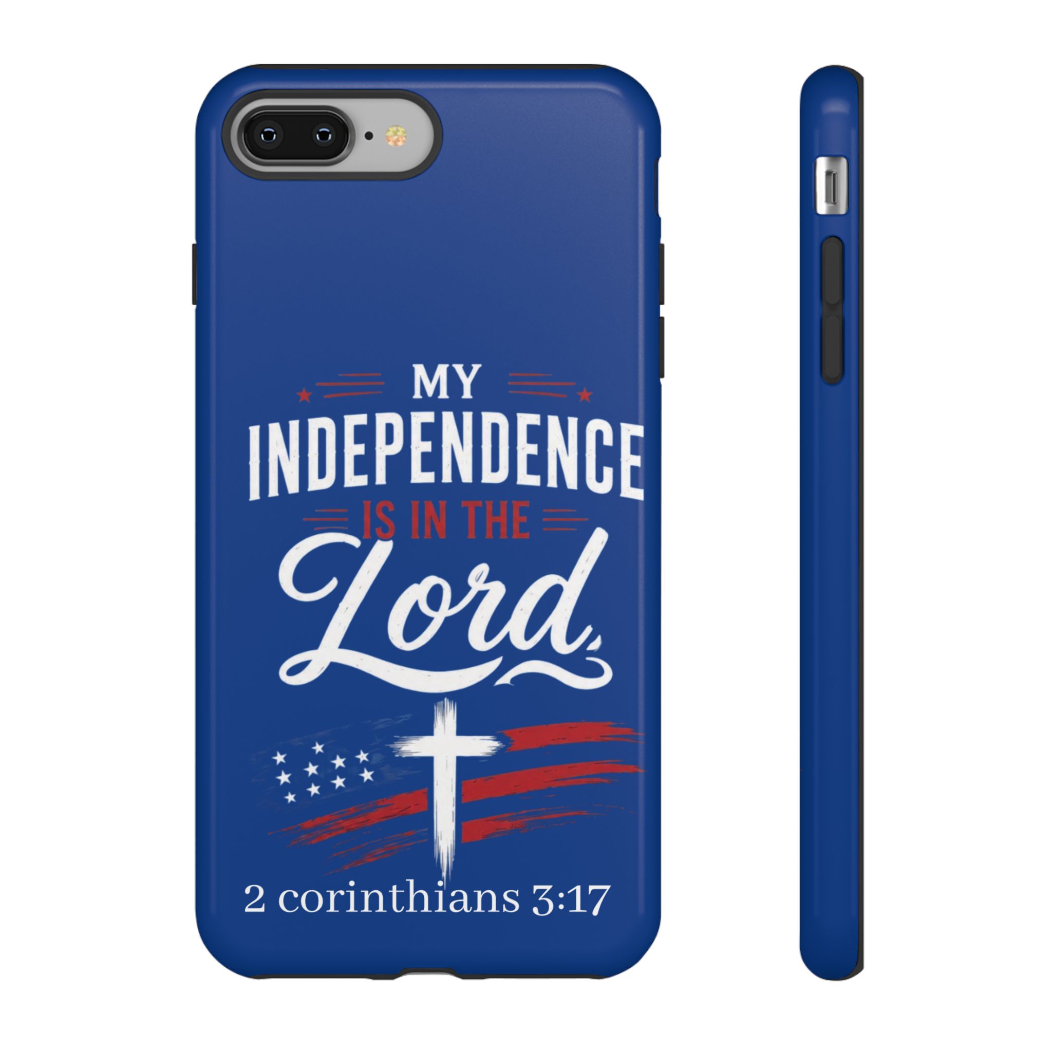Christian Phone Case — "My Independence Is In The Lord" (2 Corinthians 3:17) - Image 11