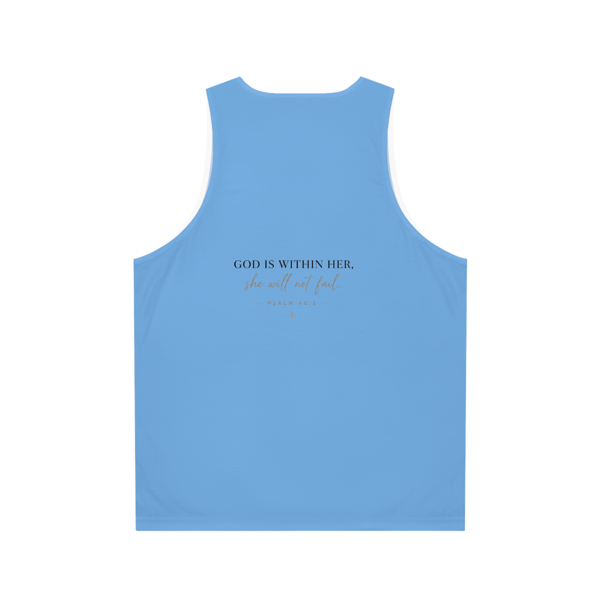 Inspirational 'She Will Not Fail' Tank Top - Image 3