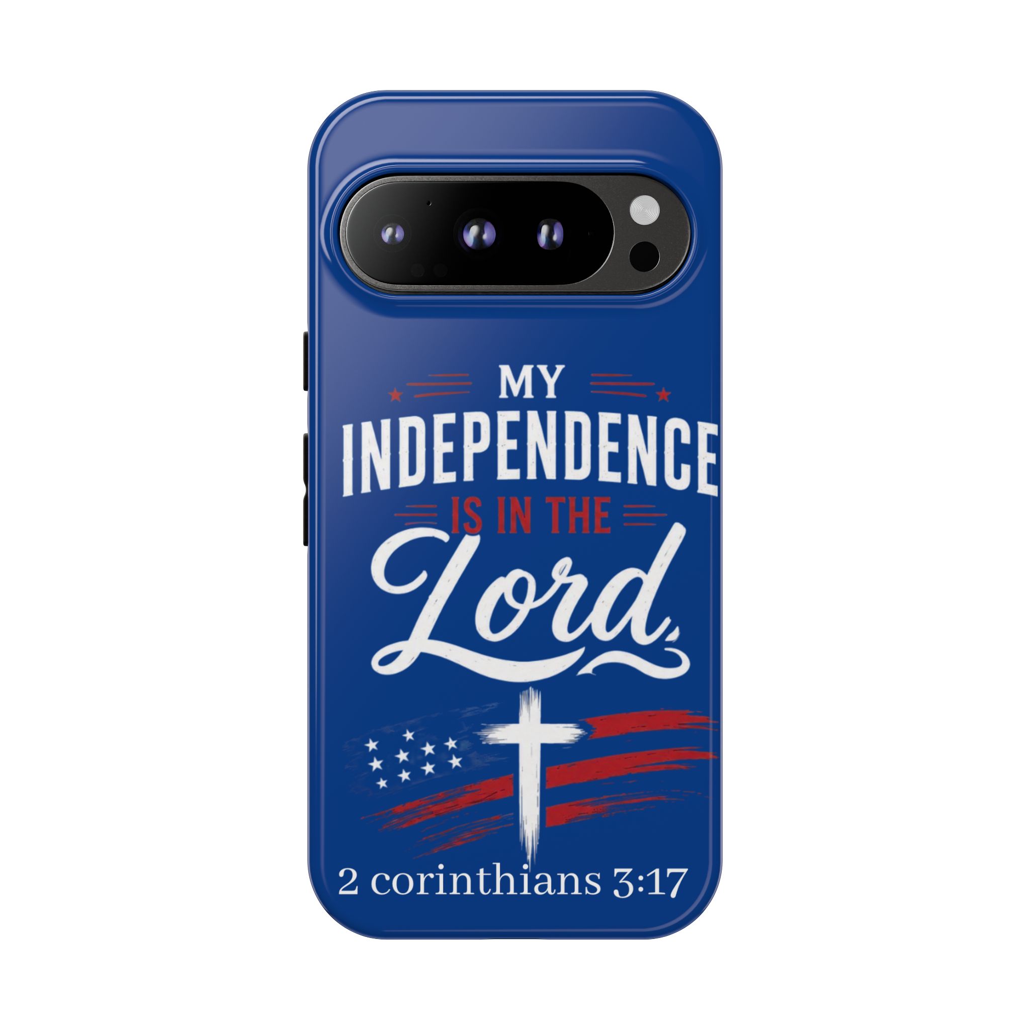 Christian Phone Case — "My Independence Is In The Lord" (2 Corinthians 3:17) - Image 197