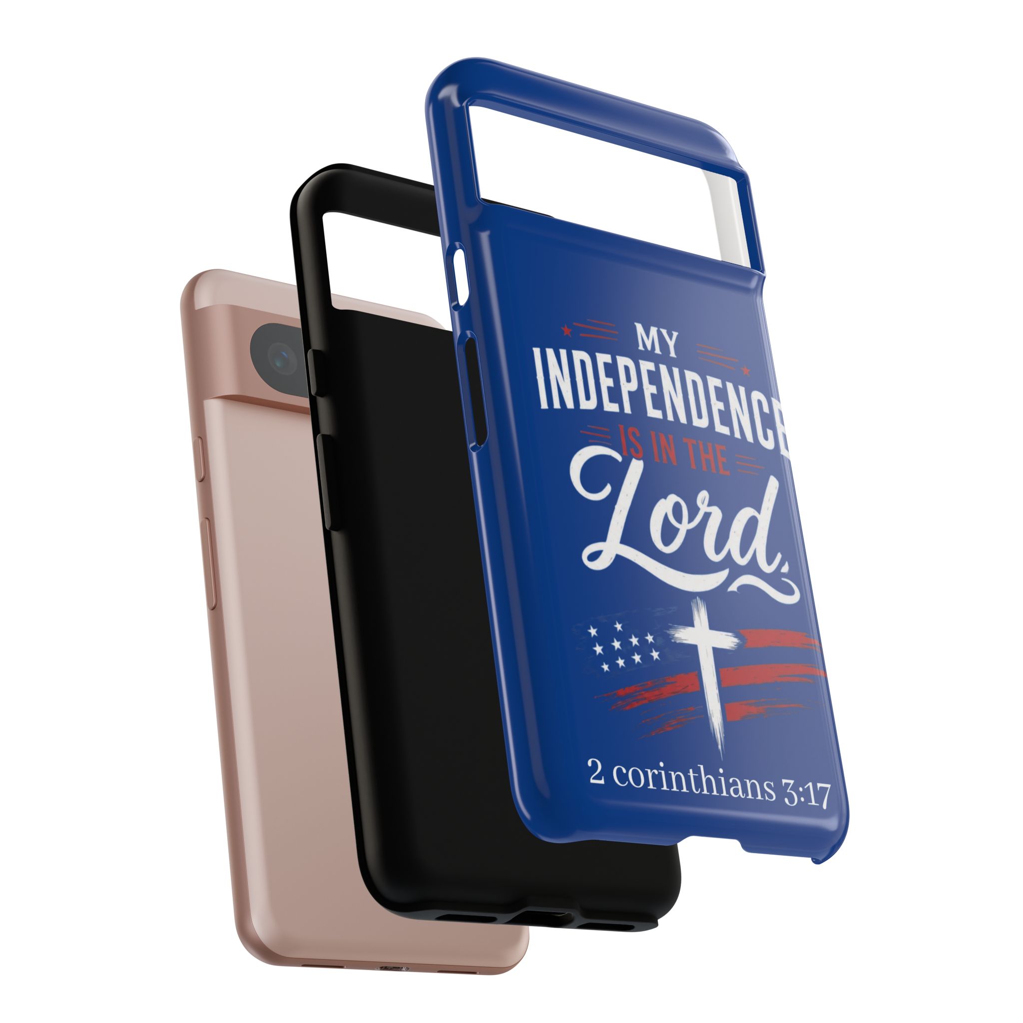 Christian Phone Case — "My Independence Is In The Lord" (2 Corinthians 3:17) - Image 162