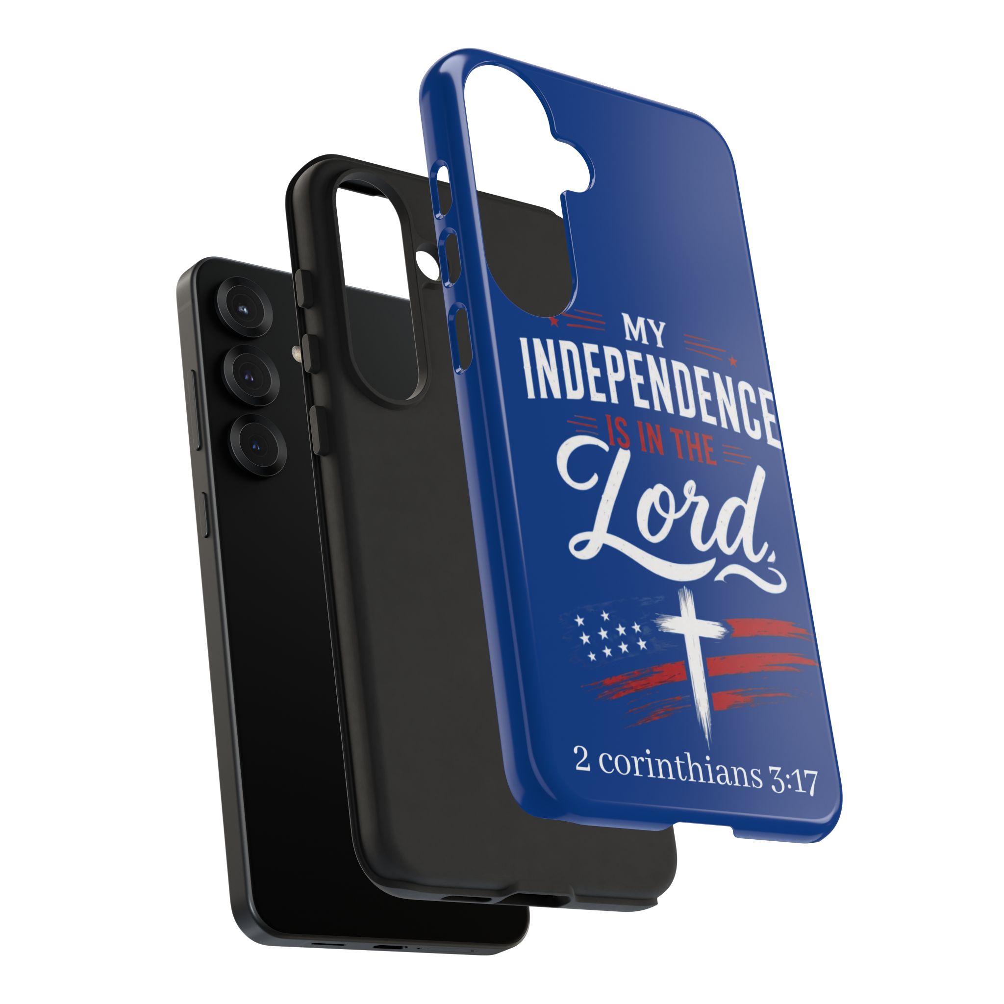 Christian Phone Case — "My Independence Is In The Lord" (2 Corinthians 3:17) - Image 220